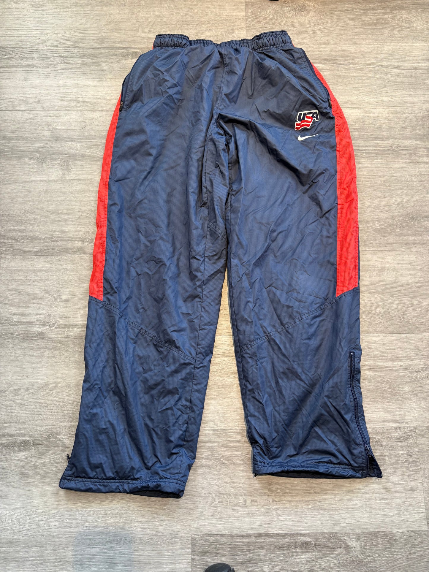 New Team USA Nike Blue Coaching Pants (Large)