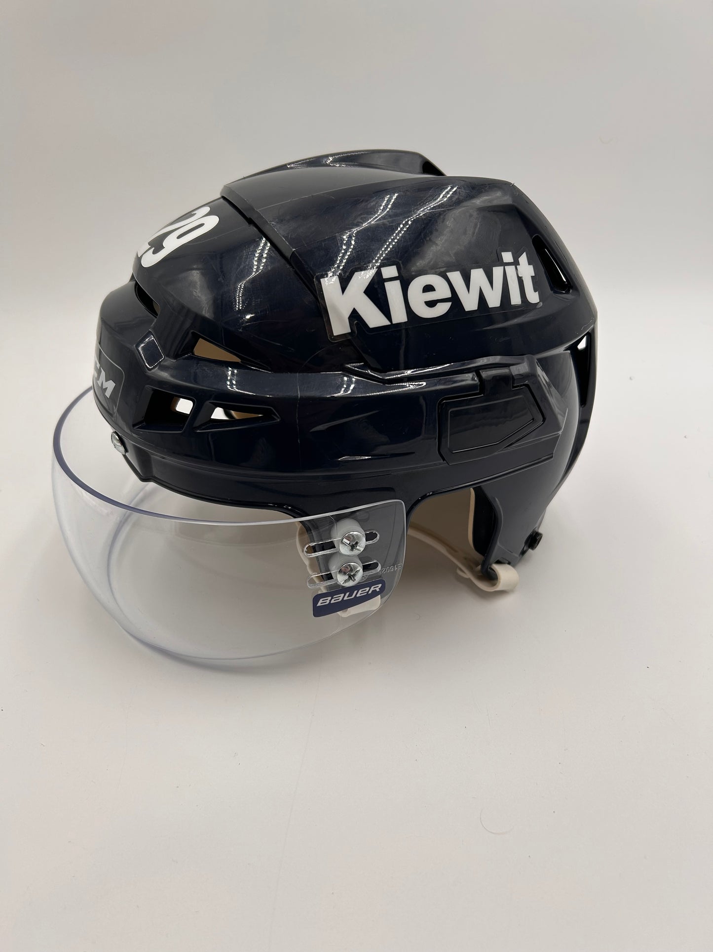 Nathan MacKinnon 2022/23 Game Worn Alternate Helmet