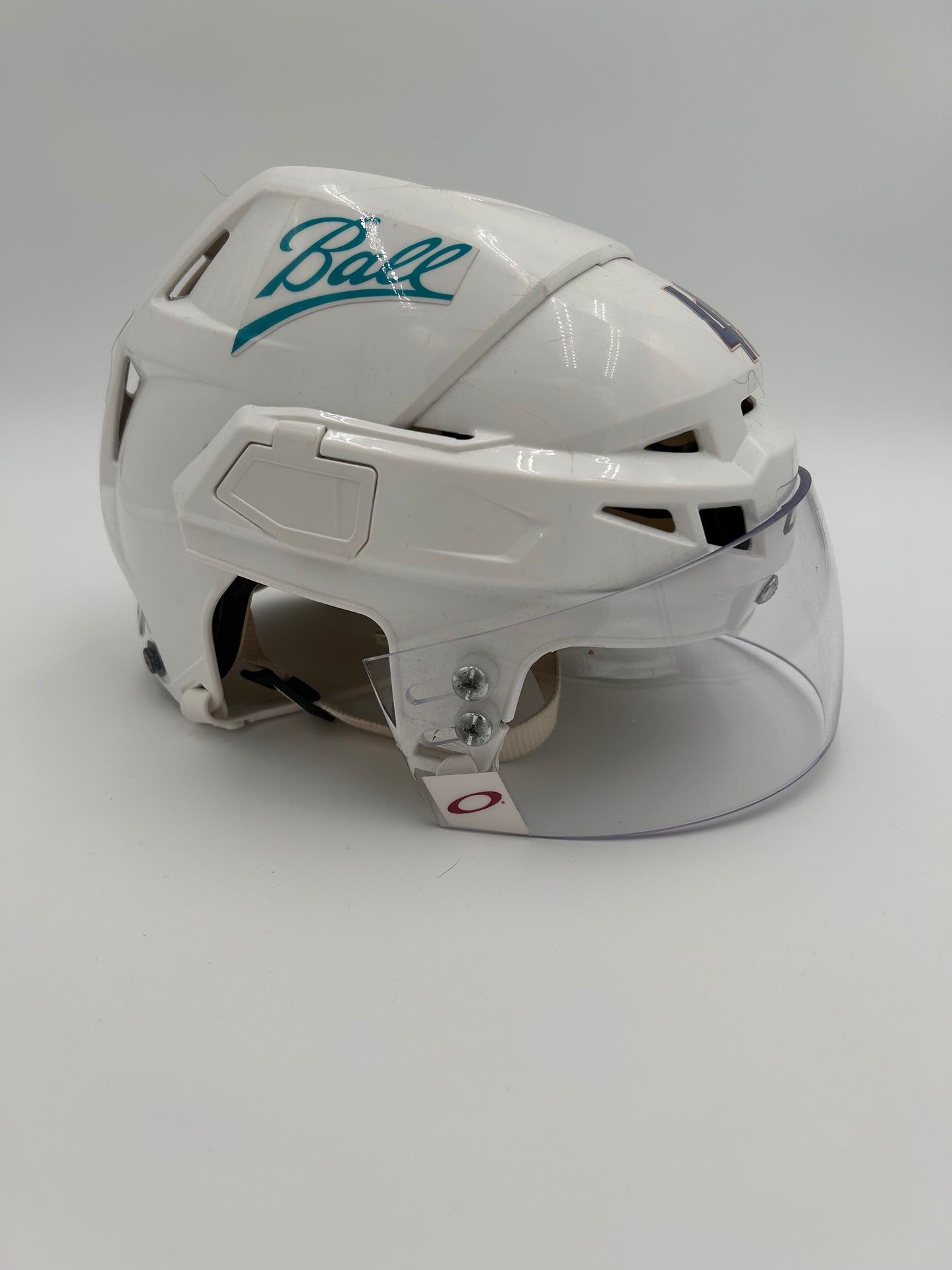 Colorado Avalanche 2021/22 Stanley Cup Finals Game Worn Away Helmets