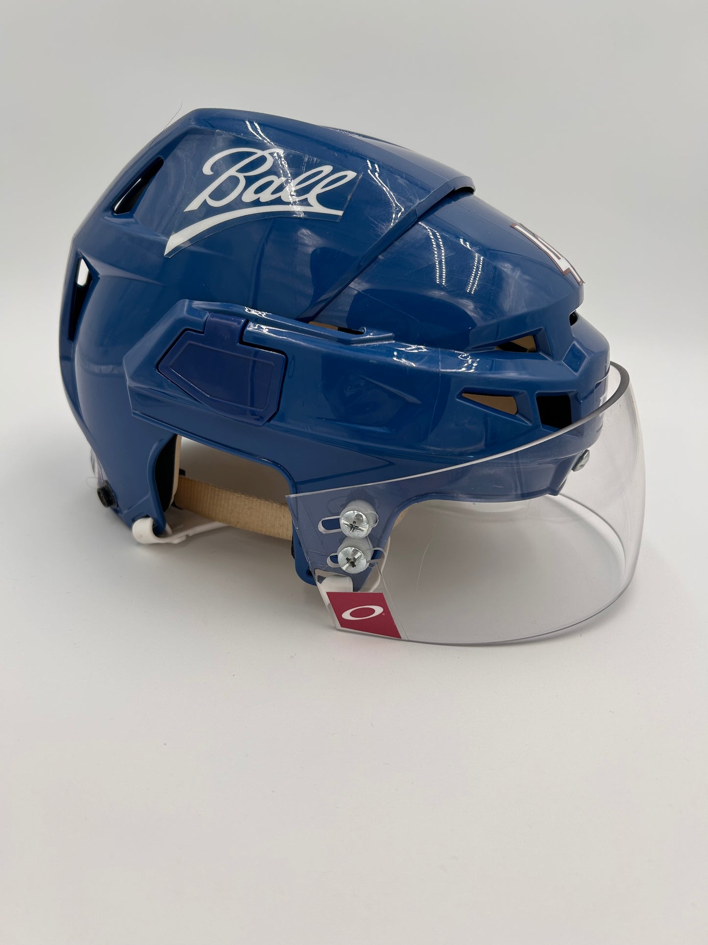 Colorado Avalanche 2021/22 Stanley Cup Finals Game Worn Away Helmets