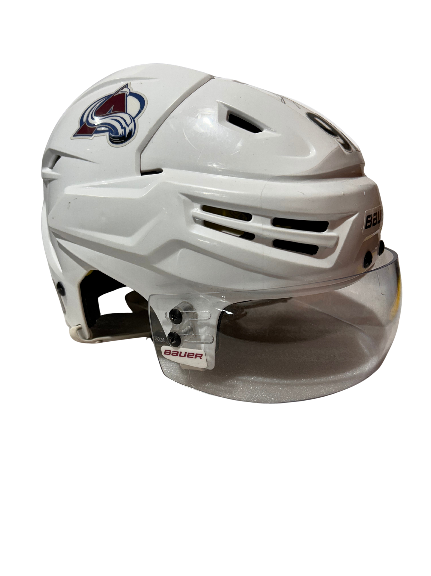 Gabriel Landeskog 2019/20 Game Worn & Signed Helmet