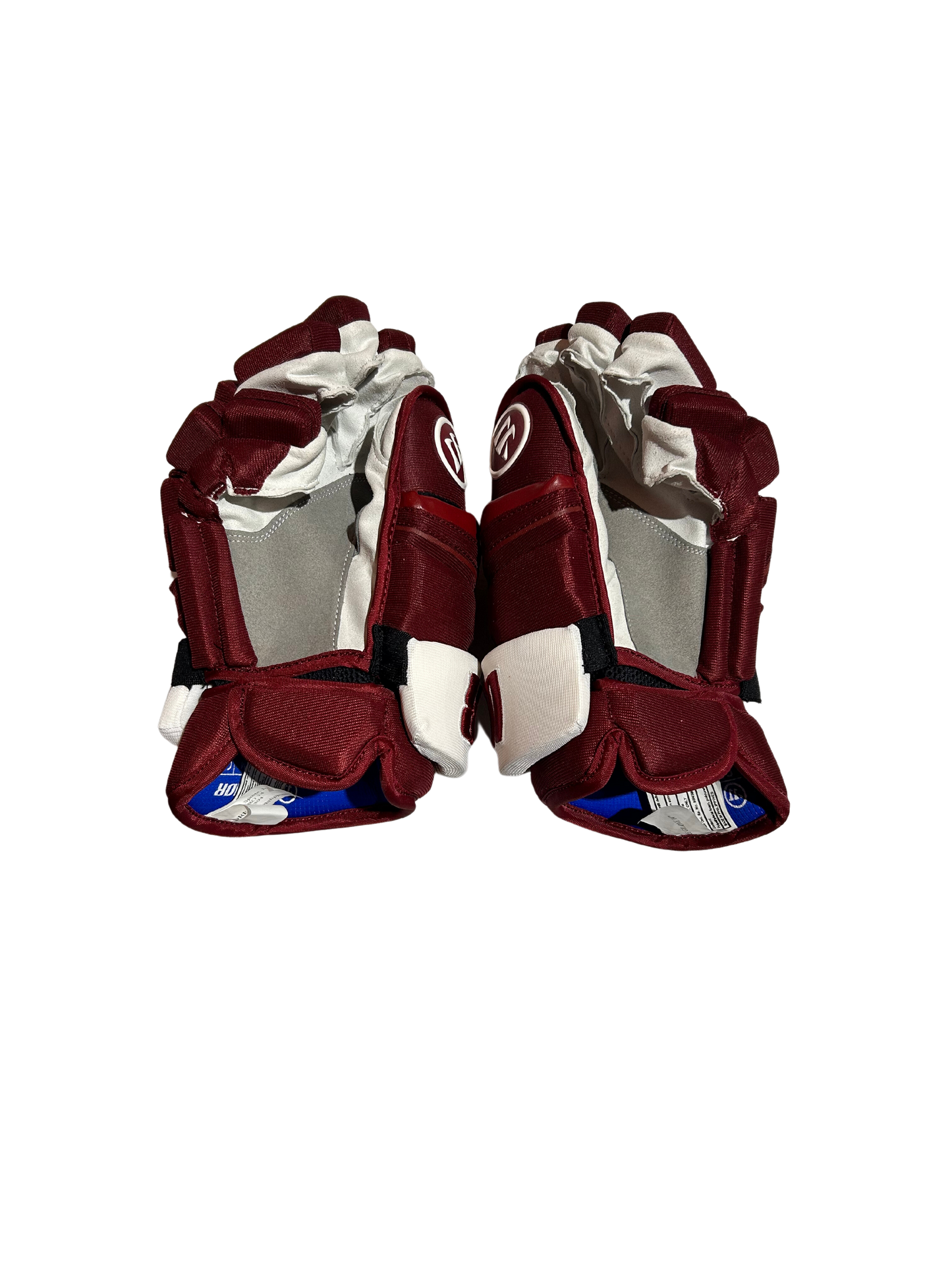 New Team Issued Reverse Retro Colorado Avalanche 14" Warrior Covert Gloves