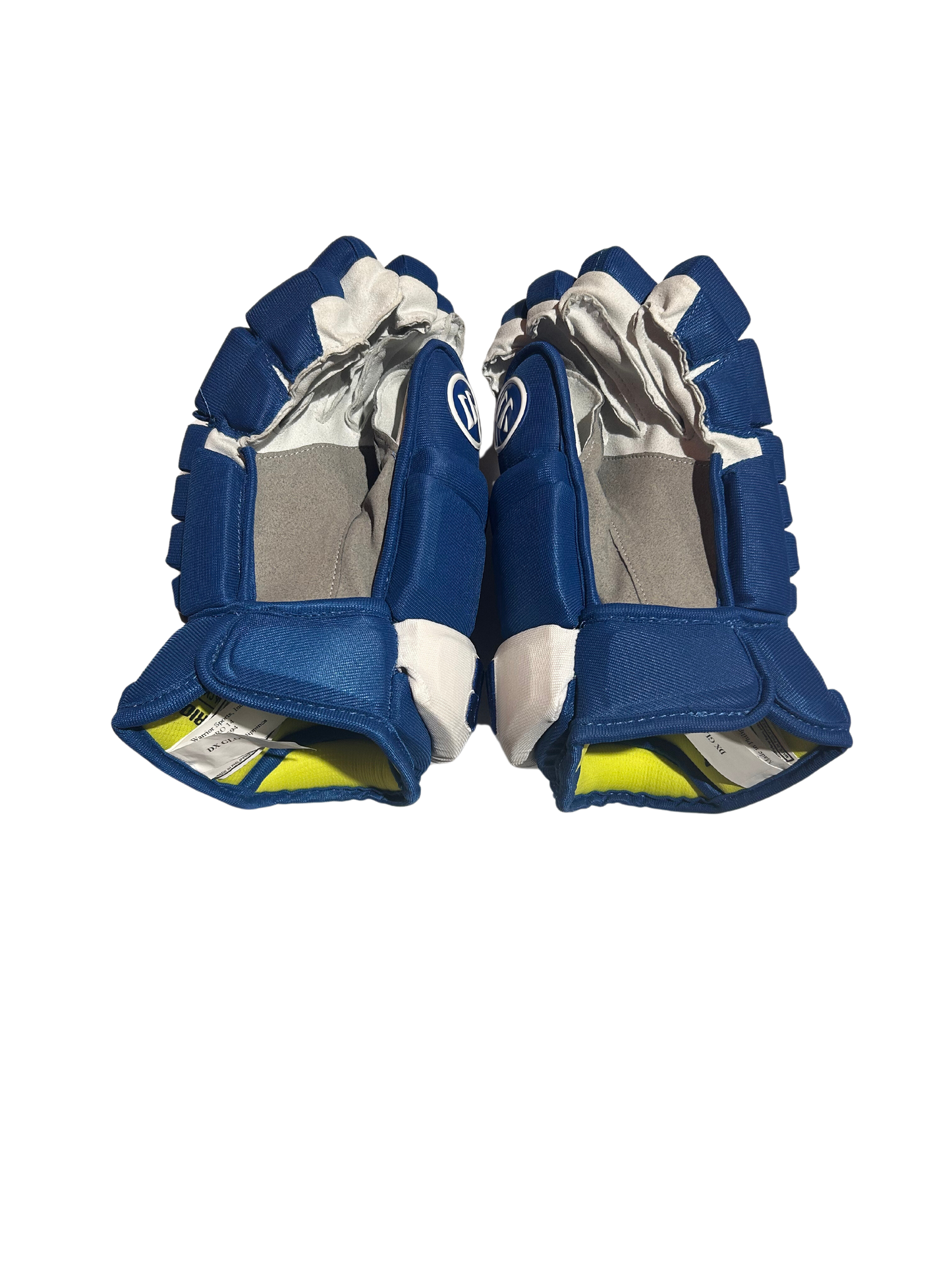 New Team Issued Blue Colorado Avalanche 14" Warrior DX Pro Gloves (Multiple Sizes)