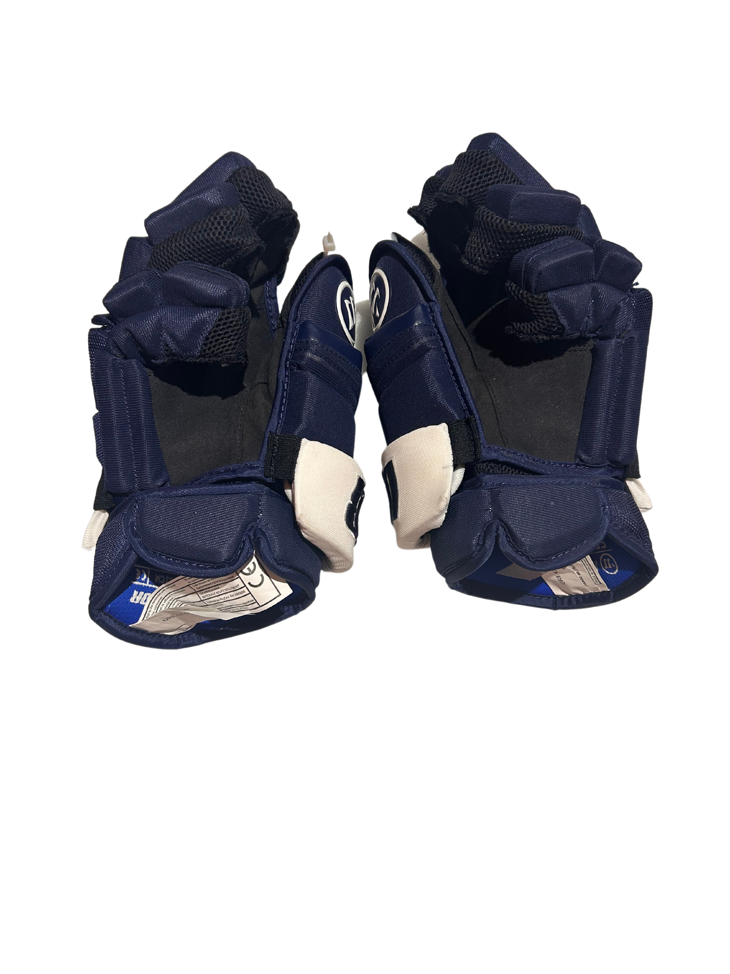 New Team Issued Navy & White Colorado Avalanche 14" Warrior Covert QRE Gloves