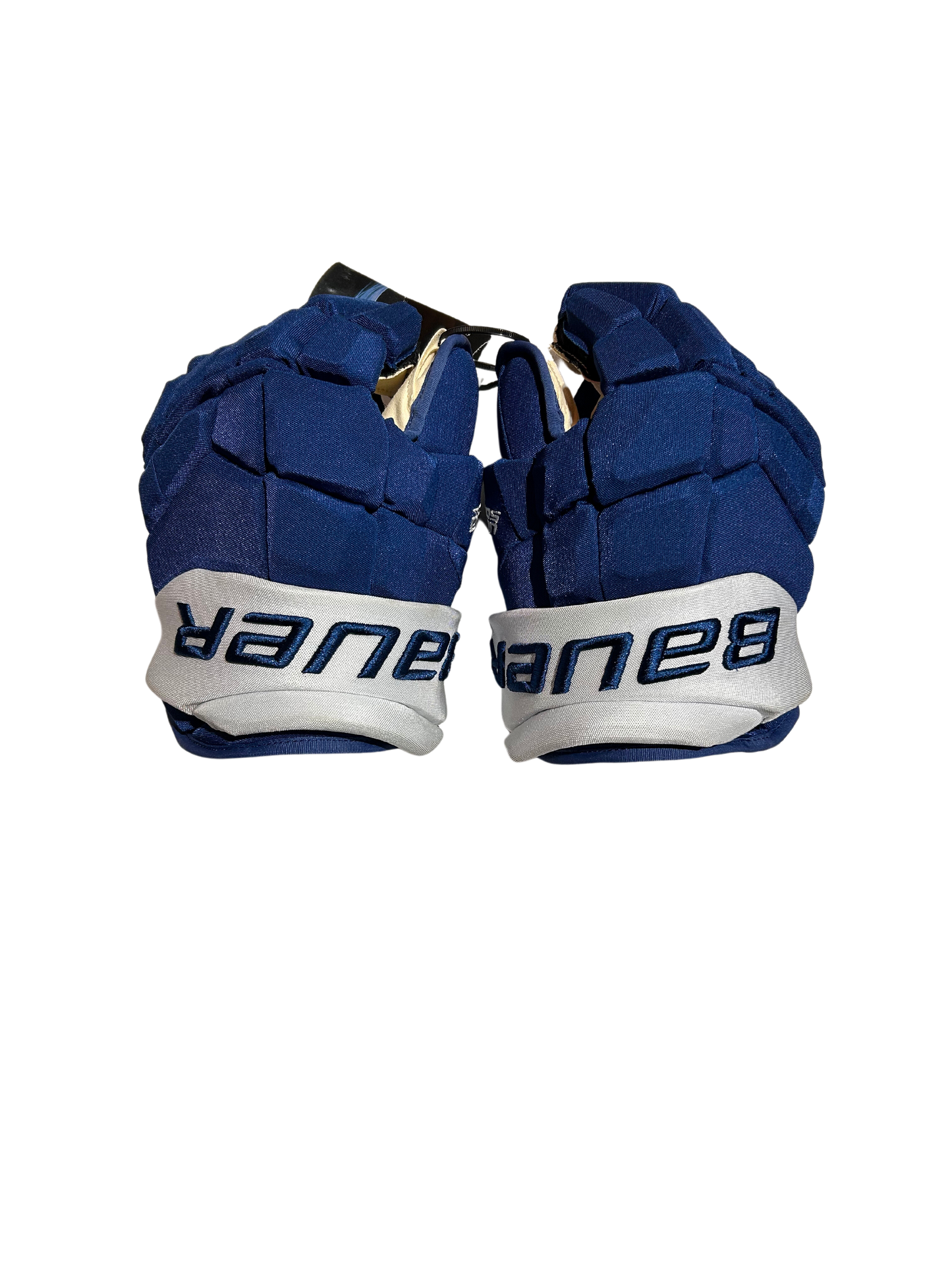 New Helm Blue Colorado Avalanche 14" Bauer Ultrasonic Gloves (Extended or Short Cuff)