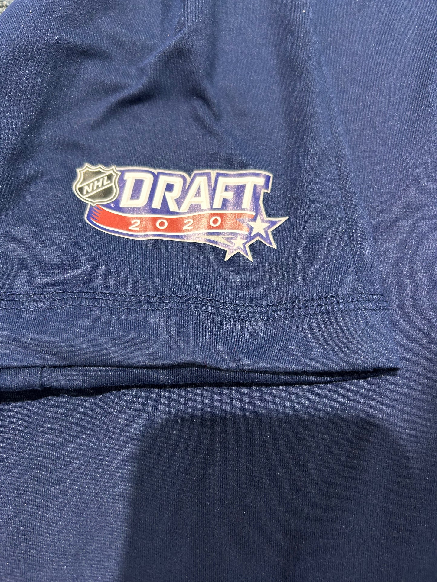 Colorado Avalanche 2020 Draft Fanatics Golf Polo