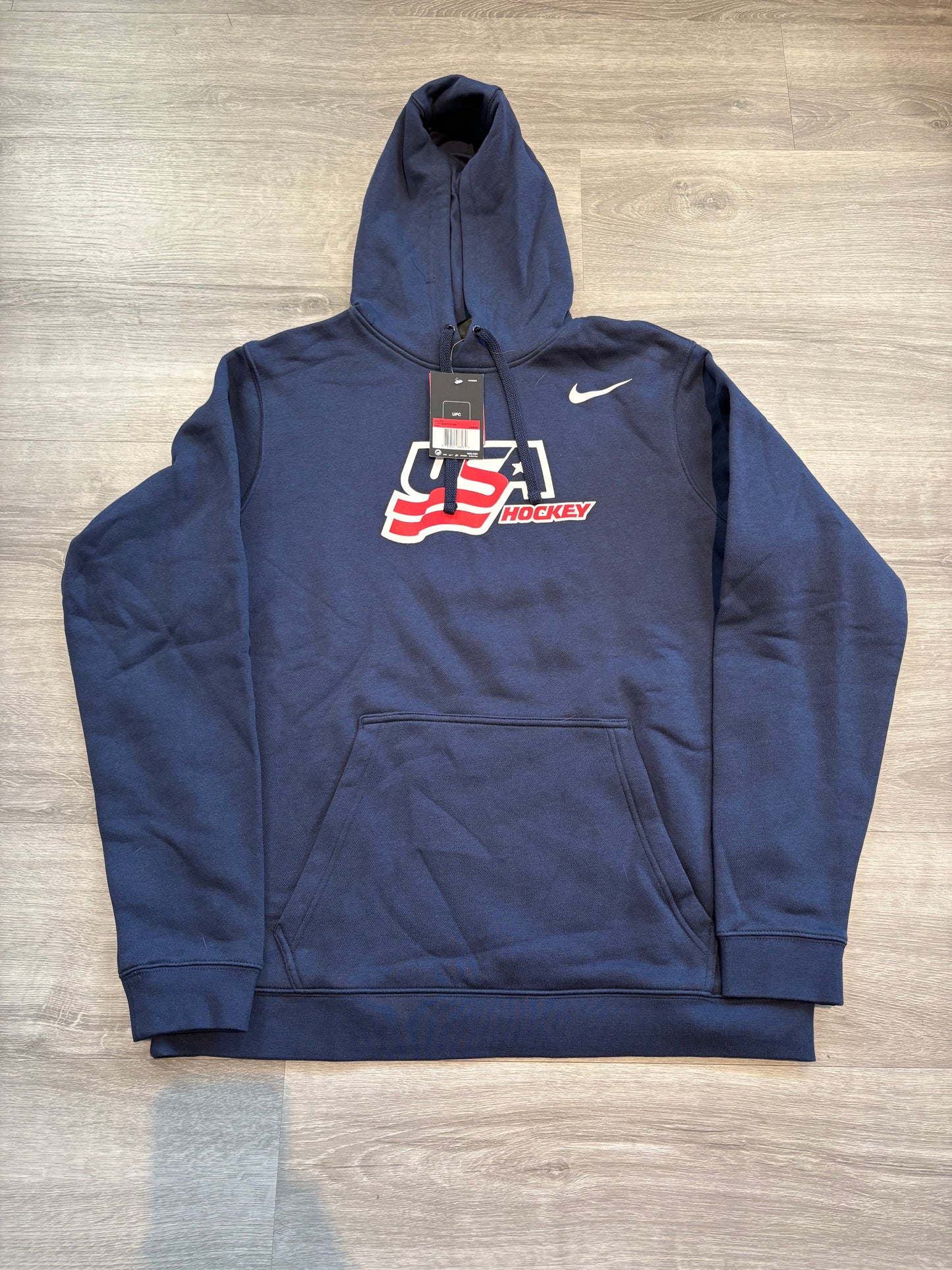New Blue Nike Team USA Full Sweatshirt (Large)
