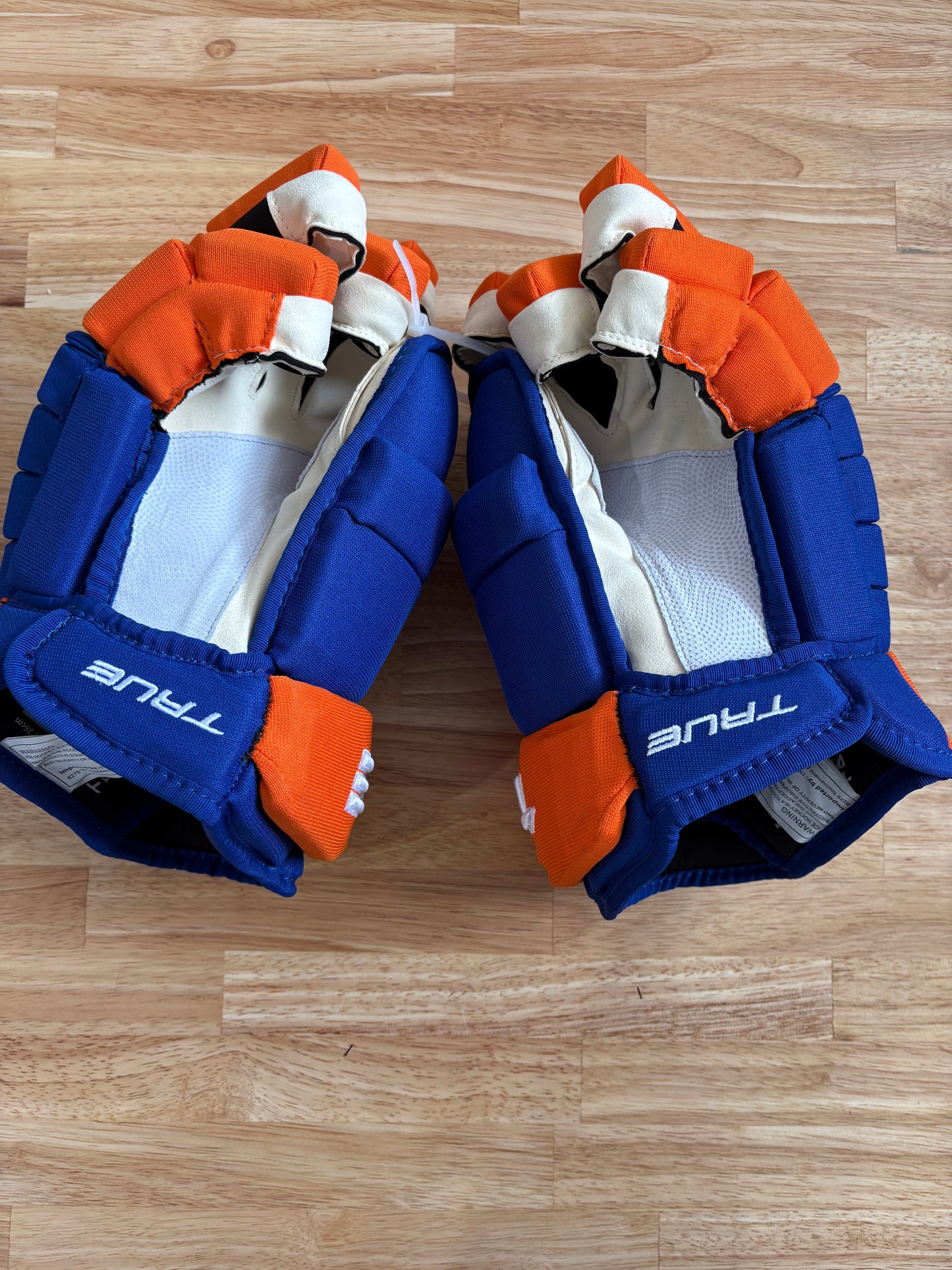 New New York Islanders True 14" Pro Stock Johnston Catalyst 9X Pro Gloves