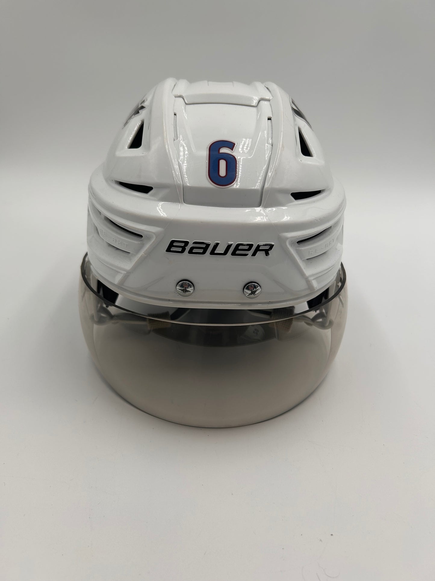 Colorado Avalanche 2022/23 Stanley Cup Playoff Worn Helmets