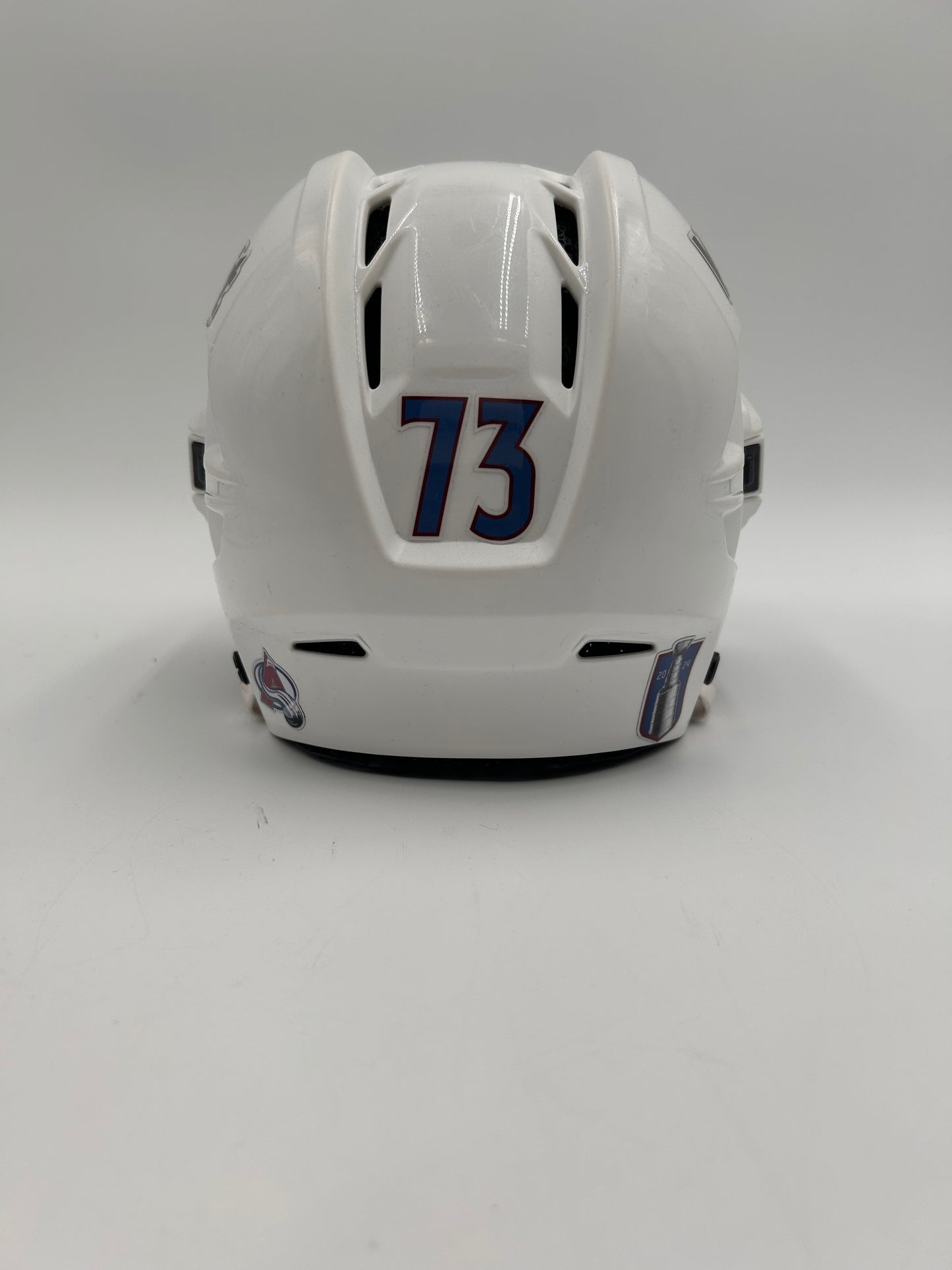 Colorado Avalanche 2023/24 Game Worn Stanley Cup Playoff Helmets