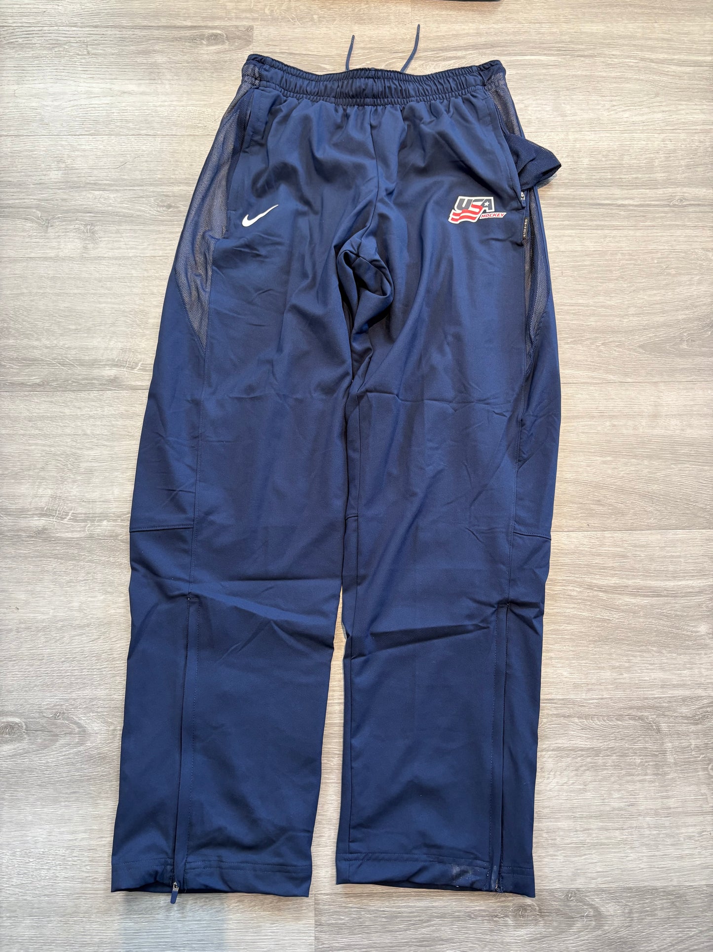 New Team USA Nike Blue Coaching Pants (Large)
