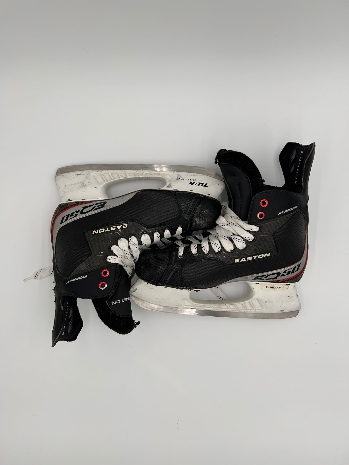 Milan Hejduk Game Worn Photomatched Skates