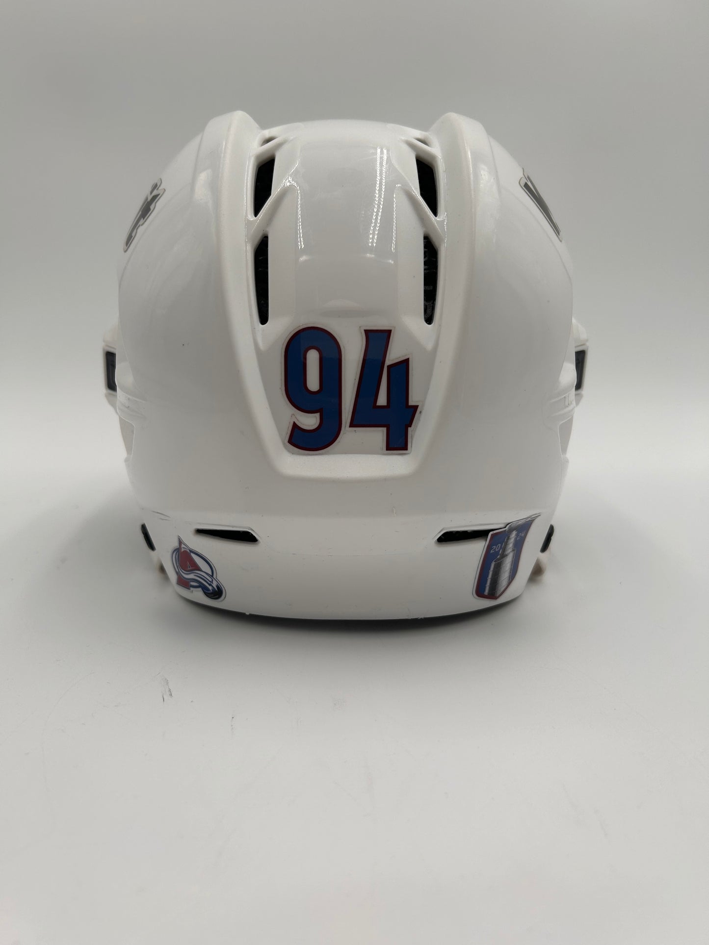 Colorado Avalanche 2023/24 Game Worn Stanley Cup Playoff Helmets