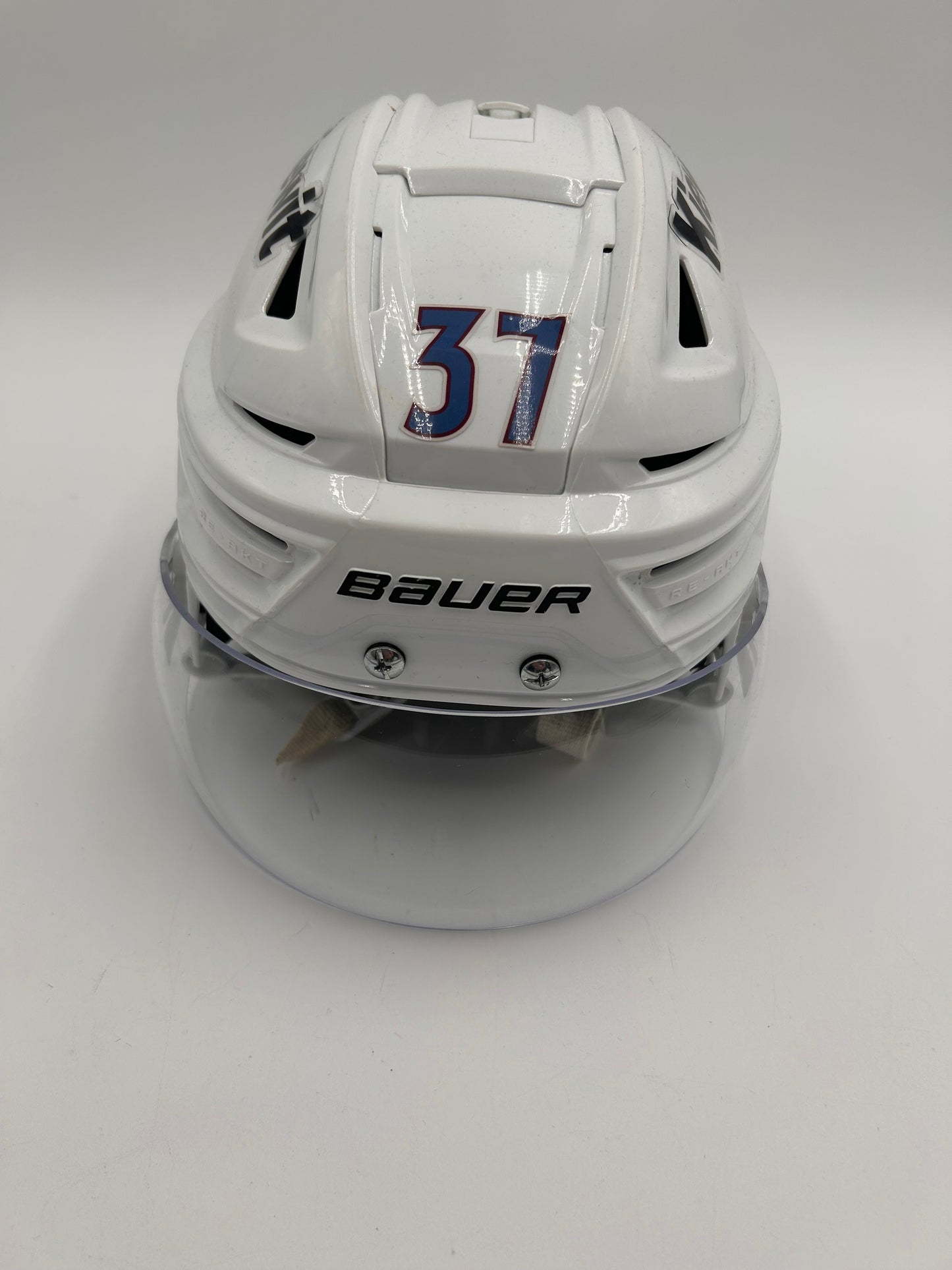 Colorado Avalanche 2022/23 Stanley Cup Playoff Worn Helmets