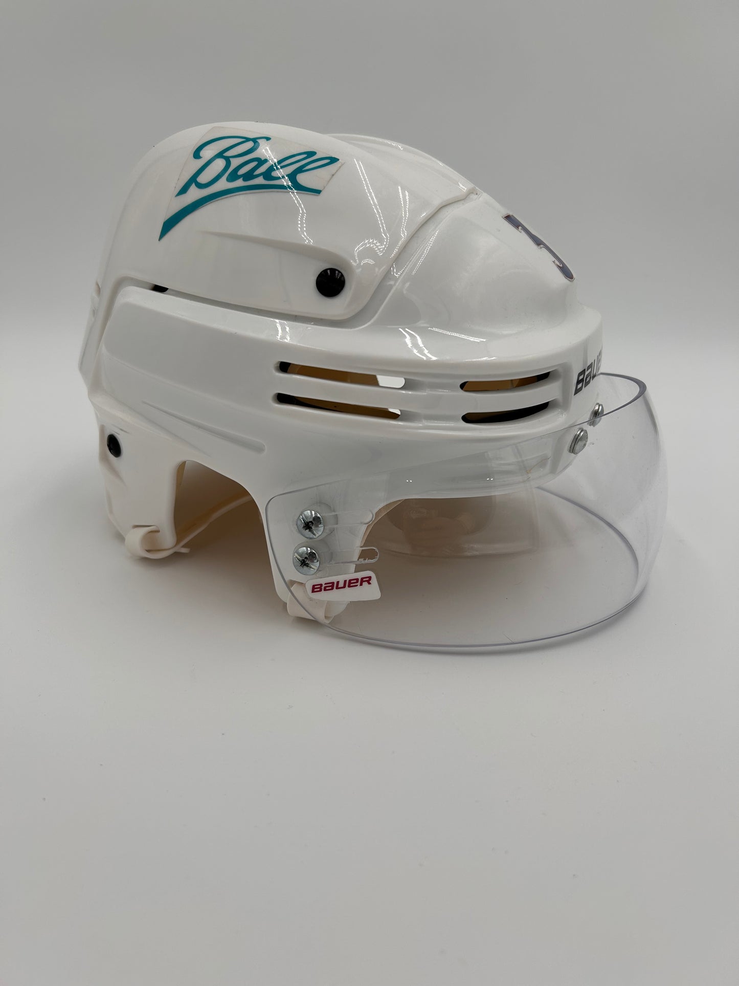 Colorado Avalanche 2021/22 Stanley Cup Finals Game Worn Away Helmets
