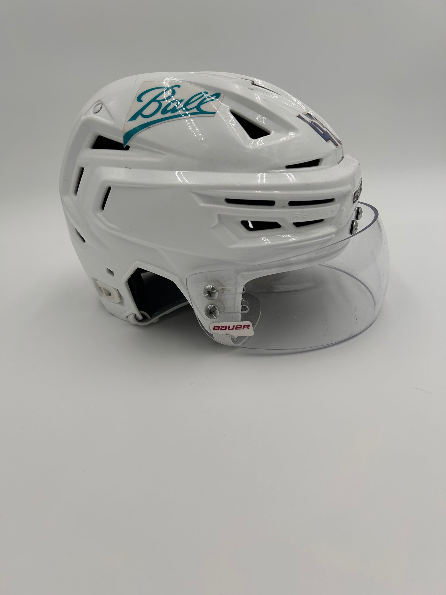 Colorado Avalanche 2021/22 Stanley Cup Finals Game Worn Away Helmets