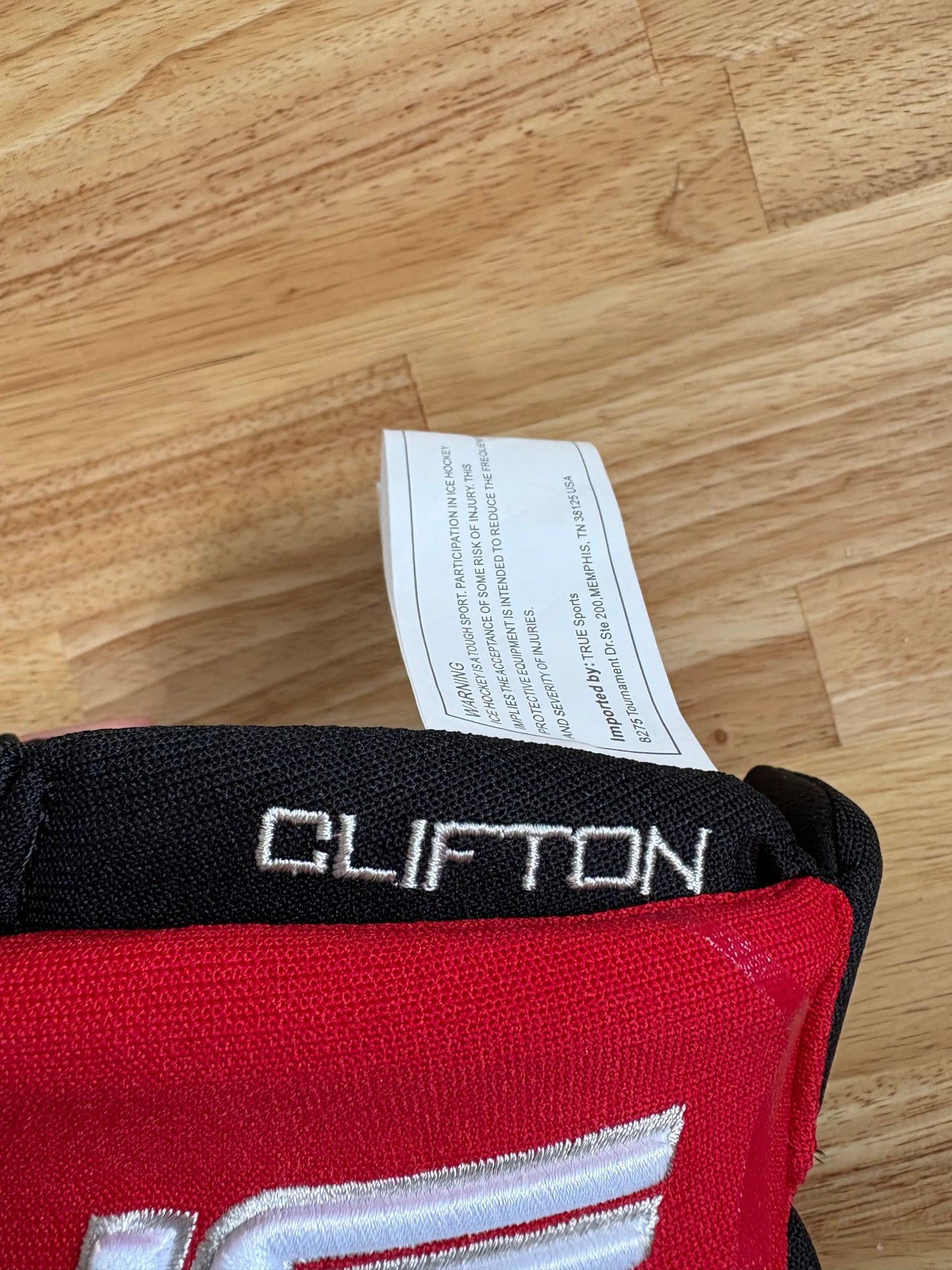 New Ottawa Senators True 14" Pro Stock Clifton Catalyst 9X Pro Gloves