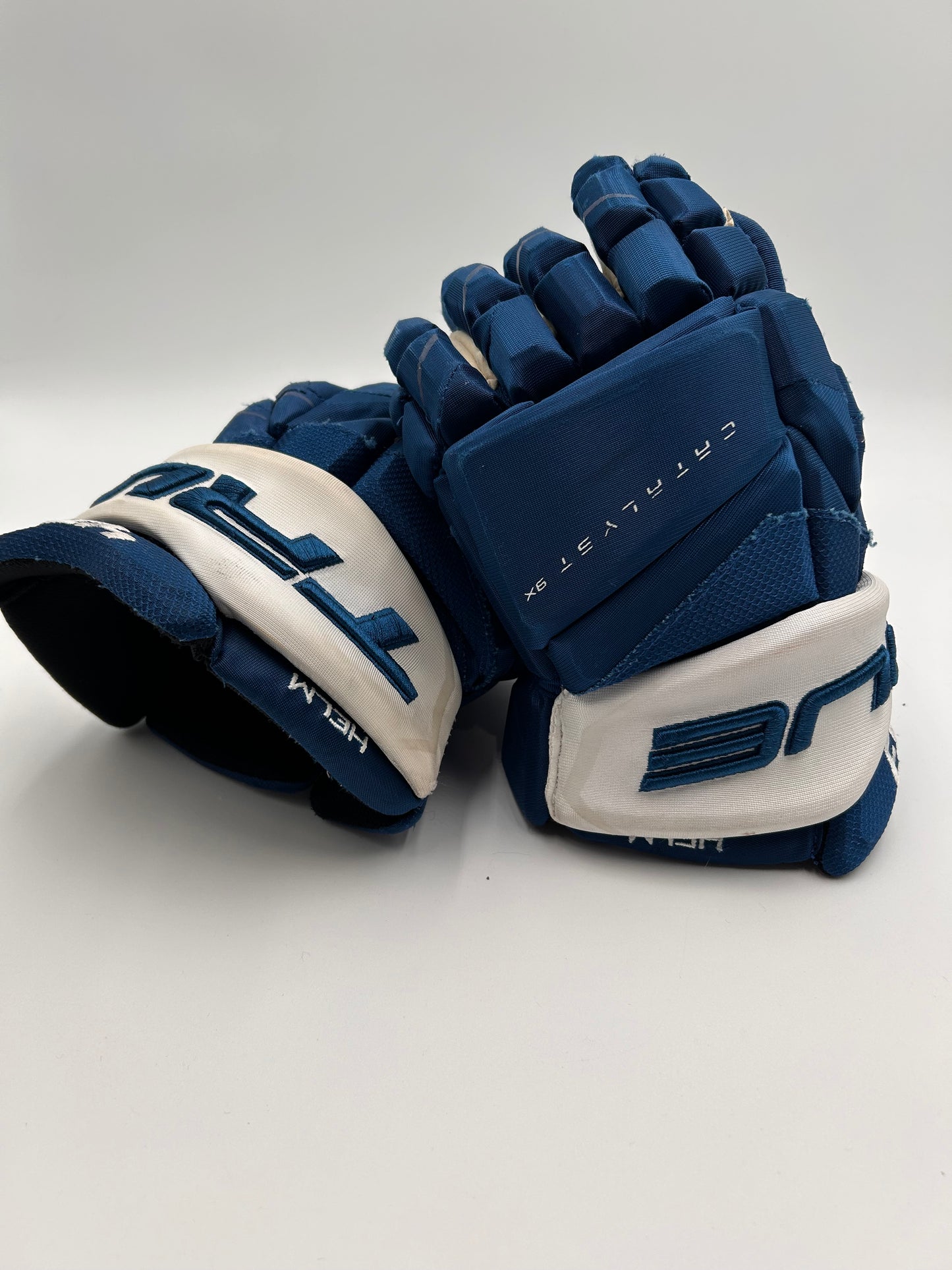 Darren Helm Colorado Avalanche Game Worn Gloves
