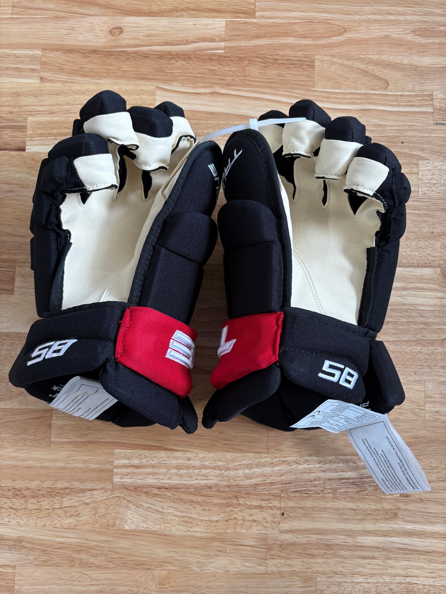New Ottawa Senators True 14" Pro Stock Sanderson Catalyst 9X Pro Gloves