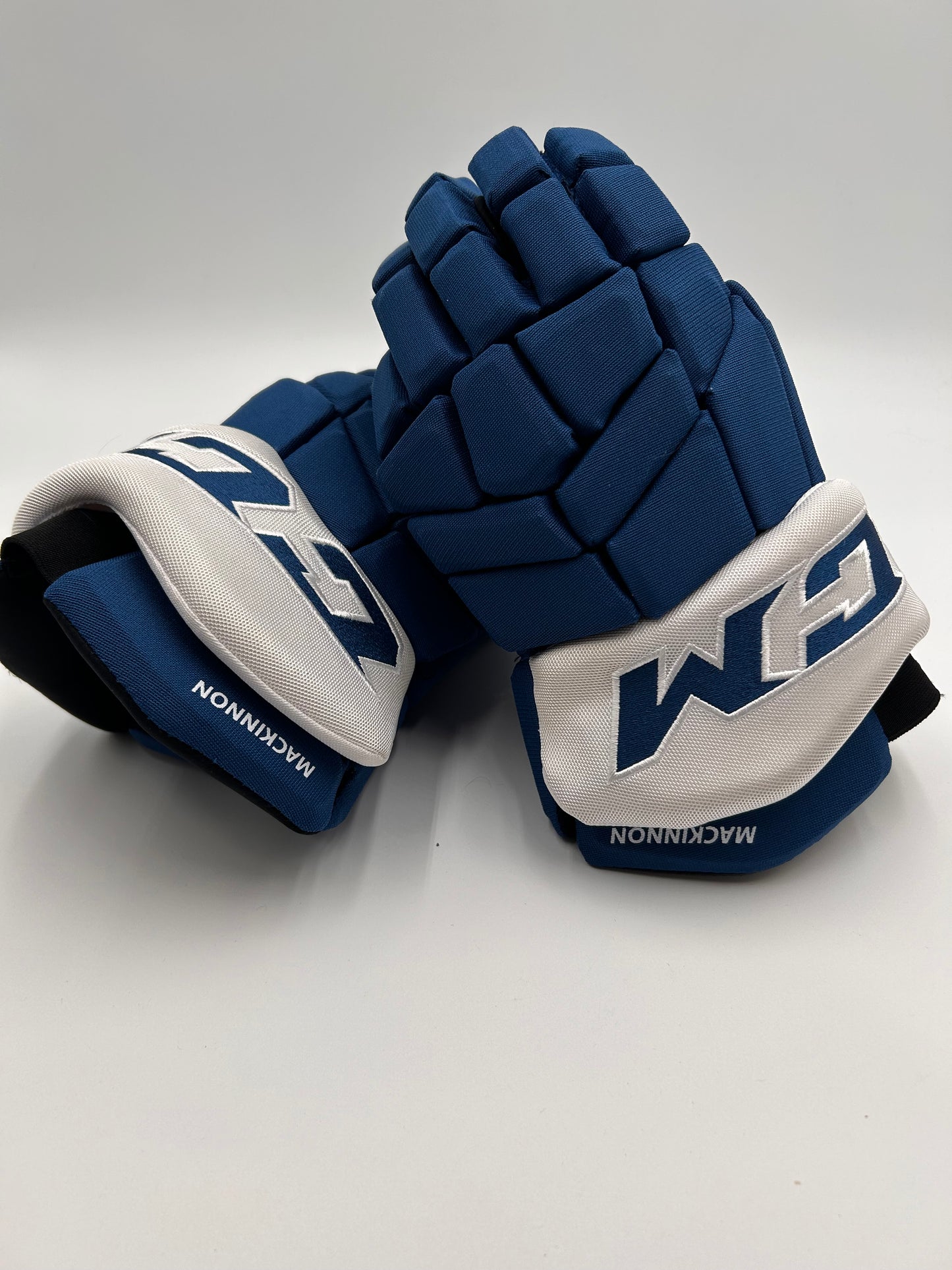 Nathan MacKinnon Colorado Avalanche Game Worn Gloves