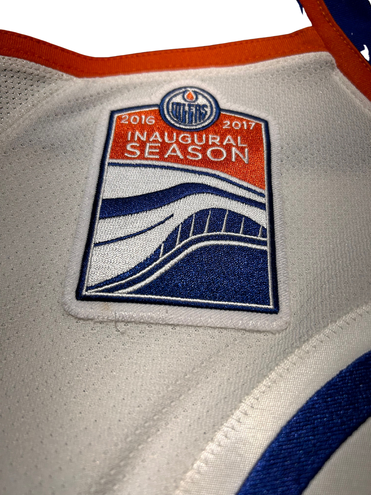 Darnell Nurse Game Worn Jersey Inaugural Season Patch