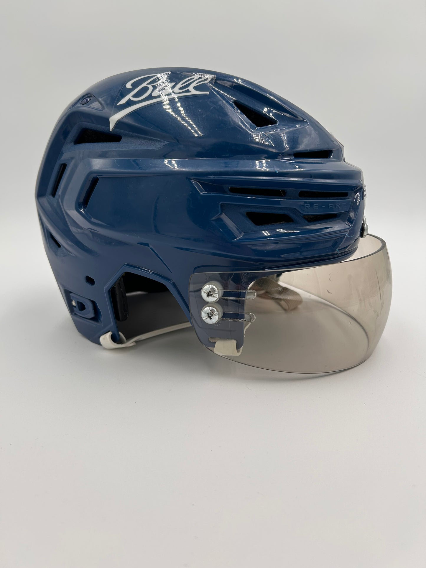 Colorado Avalanche 2021/22 Stanley Cup Finals Game Worn Away Helmets