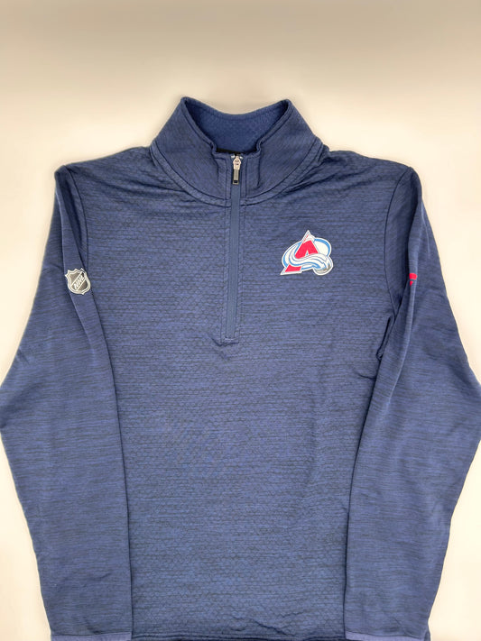Colorado Avalanche Blue Fanatic 1/4 Zip Pullover