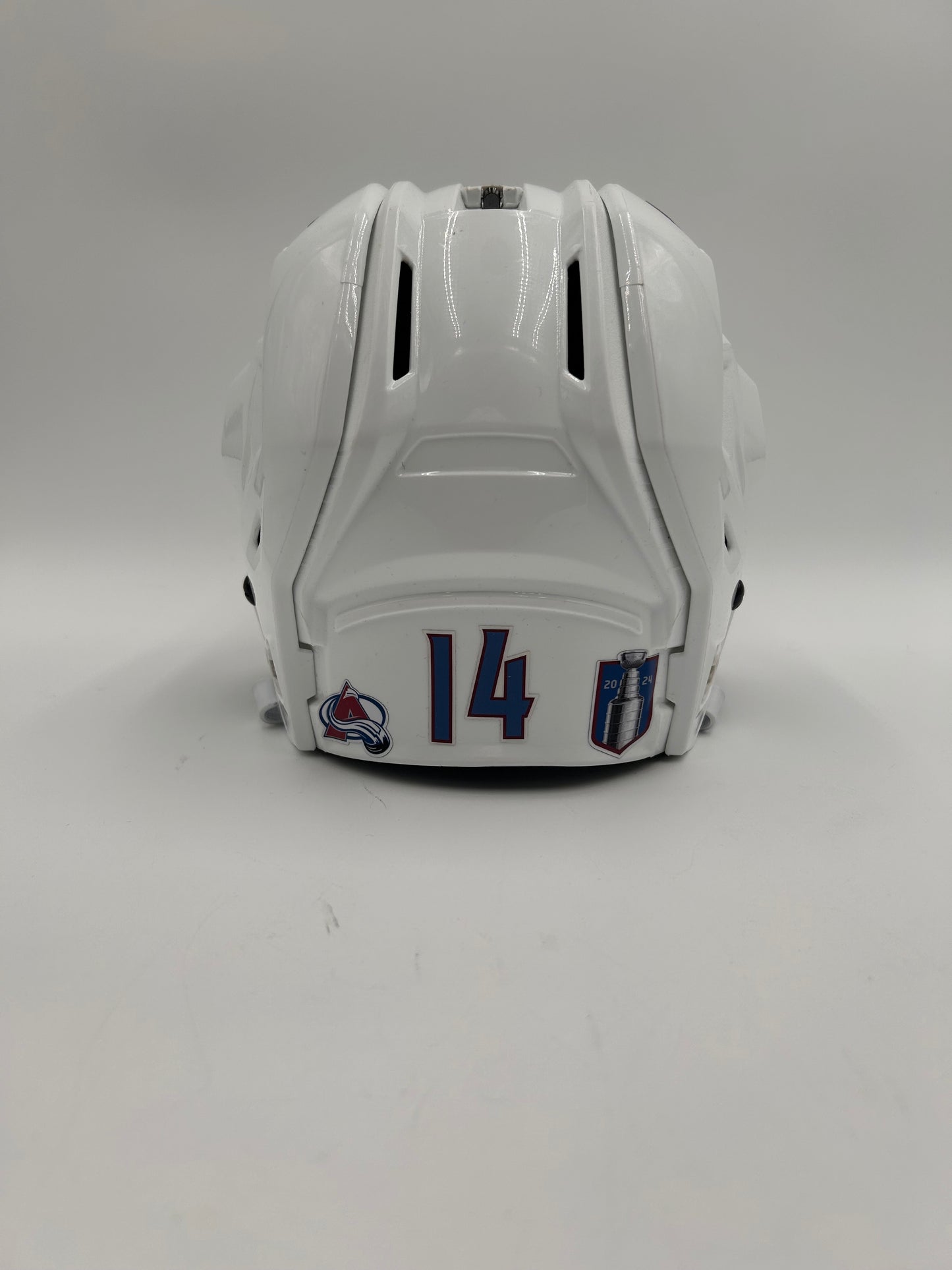 Colorado Avalanche 2023/24 Game Worn Stanley Cup Playoff Helmets