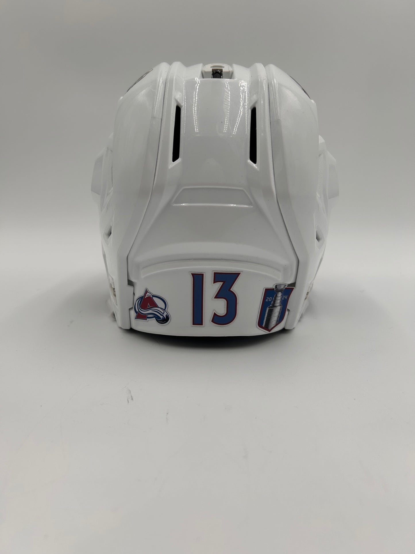 Colorado Avalanche 2023/24 Game Worn Stanley Cup Playoff Helmets