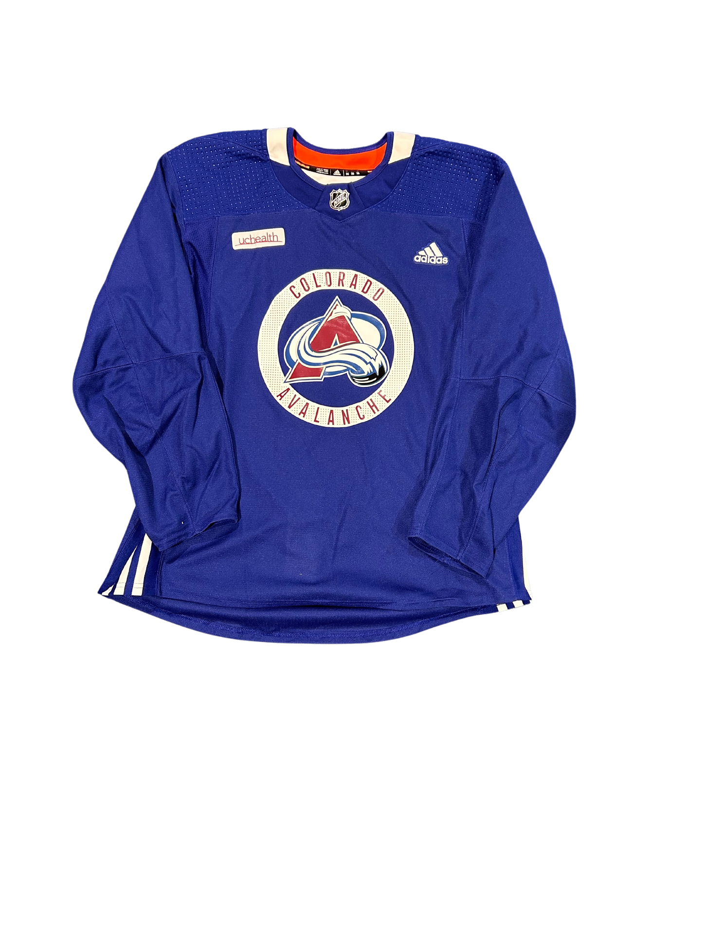 Colorado Avalanche Practice Jersey (UC Health Patch)