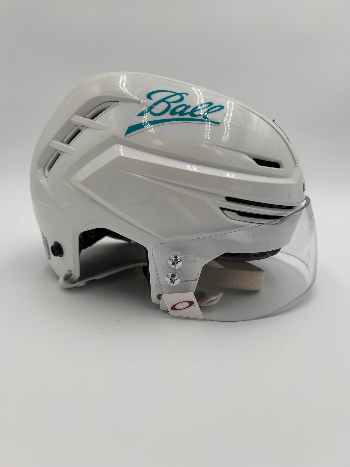 Colorado Avalanche 2021/22 Stanley Cup Finals Game Worn Away Helmets