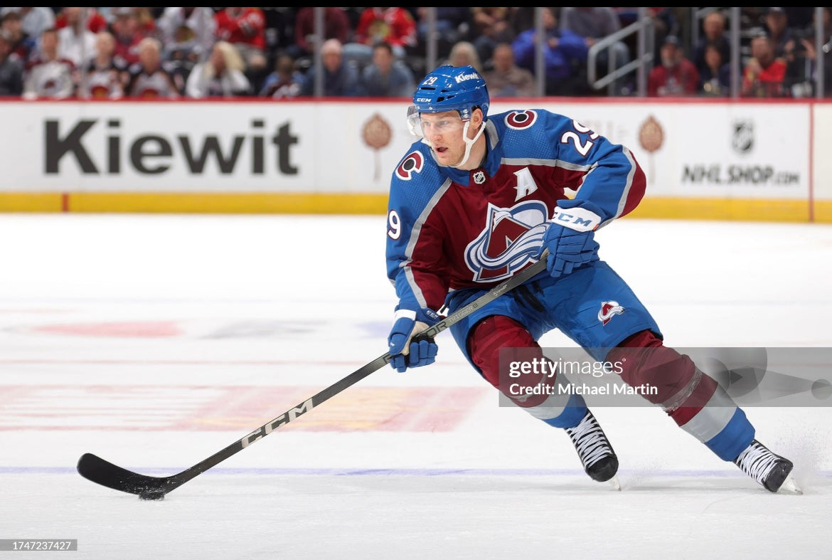 Nathan MacKinnon 2023/24 Photomatched CCM Ribcor Trigger 8