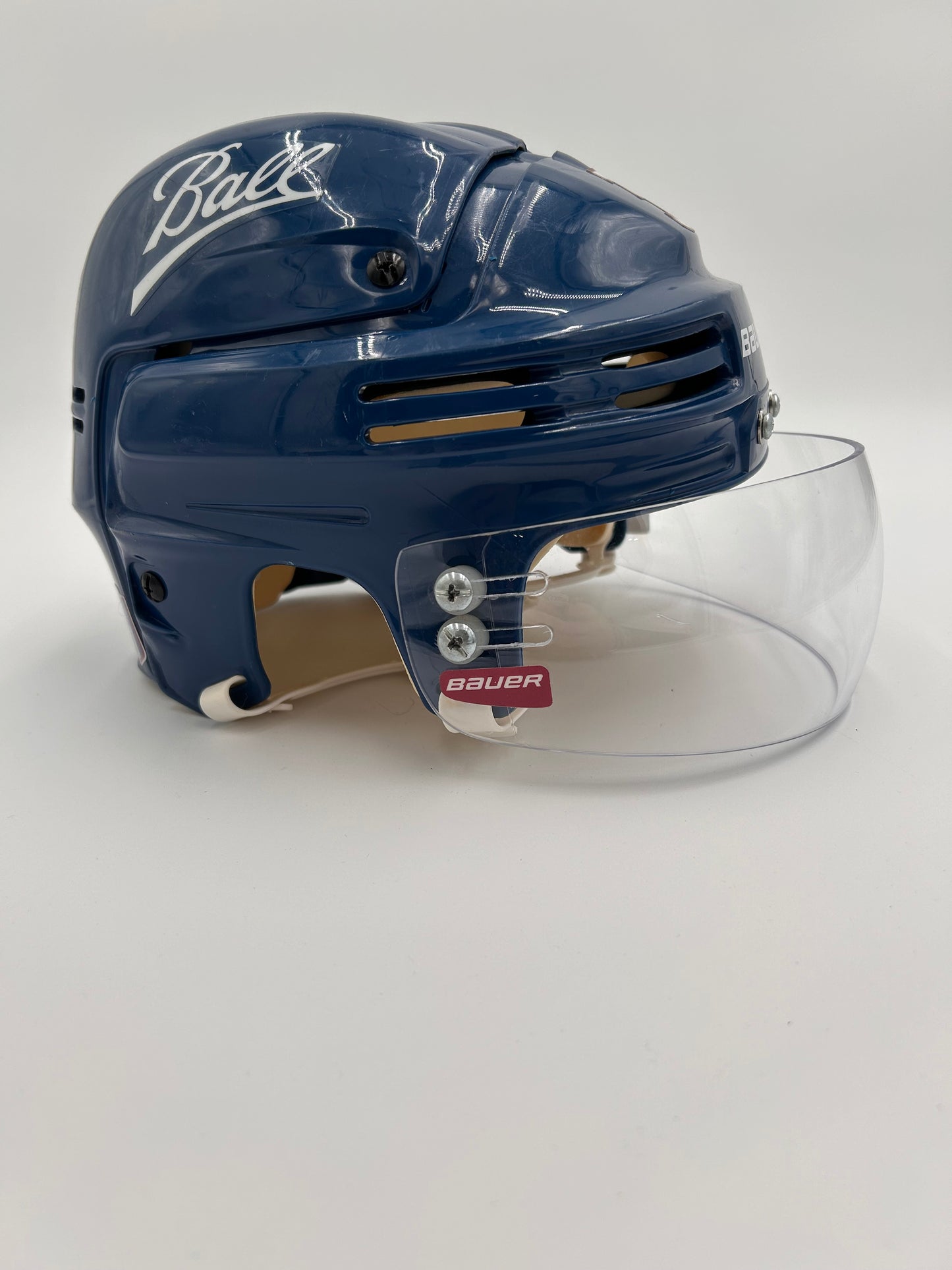 Colorado Avalanche 2021/22 Stanley Cup Finals Game Worn Away Helmets