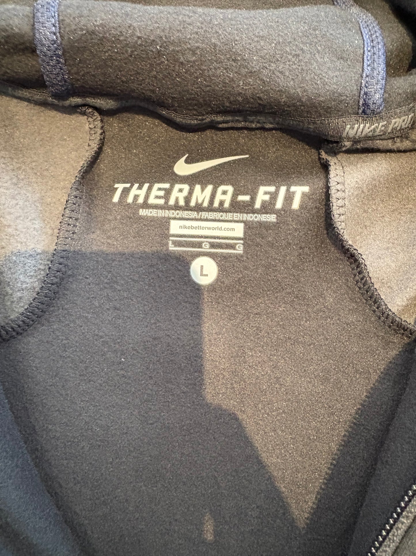New Black Nike Team USA Full Zip Sweatshirt (Large)