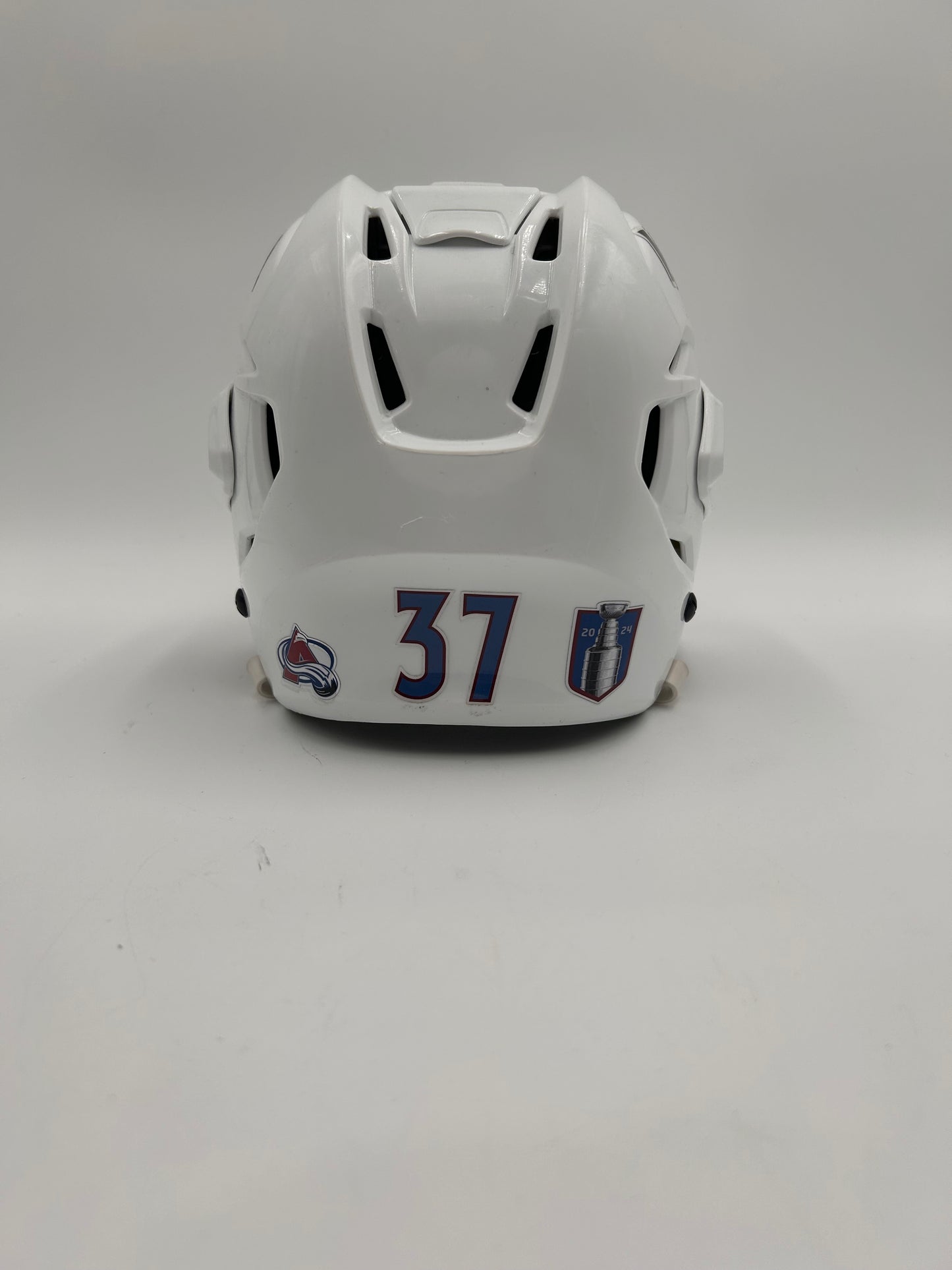 Colorado Avalanche 2023/24 Game Worn Stanley Cup Playoff Helmets
