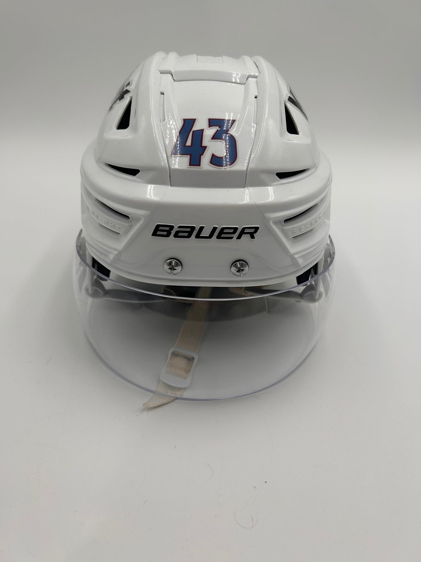 Colorado Avalanche 2022/23 Stanley Cup Playoff Worn Helmets