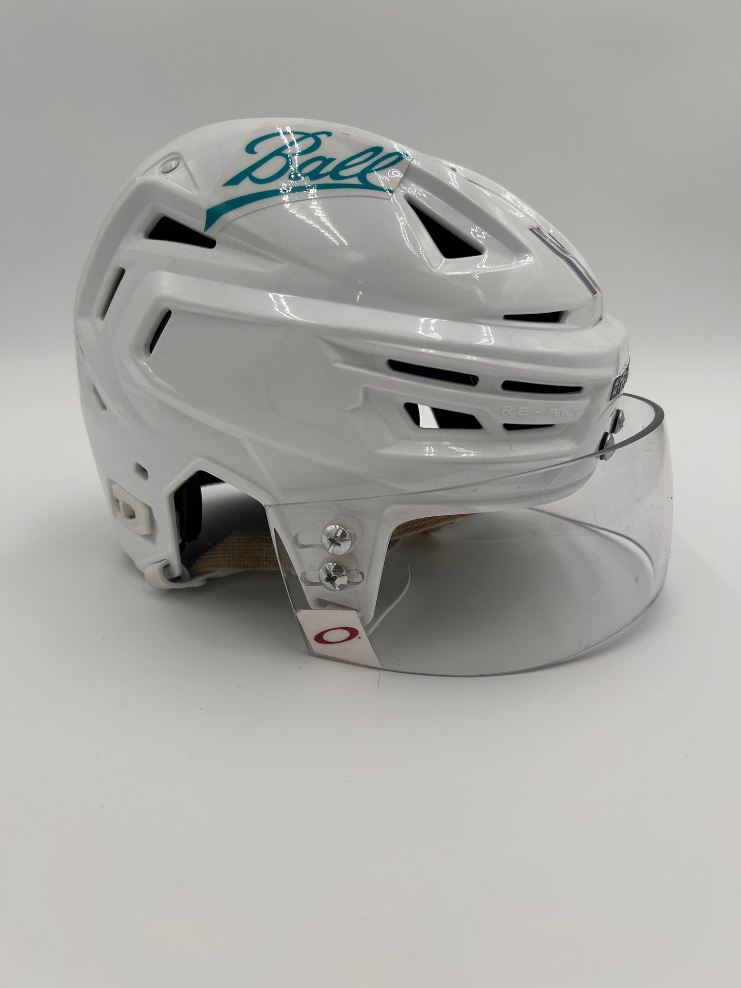 Colorado Avalanche 2021/22 Stanley Cup Finals Game Worn Away Helmets