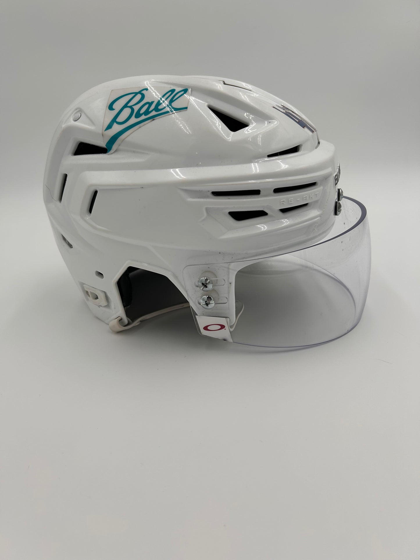 Colorado Avalanche 2021/22 Stanley Cup Finals Game Worn Away Helmets