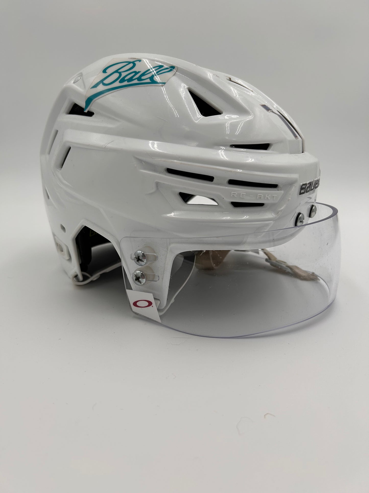 Colorado Avalanche 2021/22 Stanley Cup Finals Game Worn Away Helmets