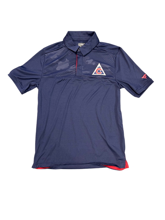 Colorado Avalanche Blue Camo Alternate Logo Golf Polo