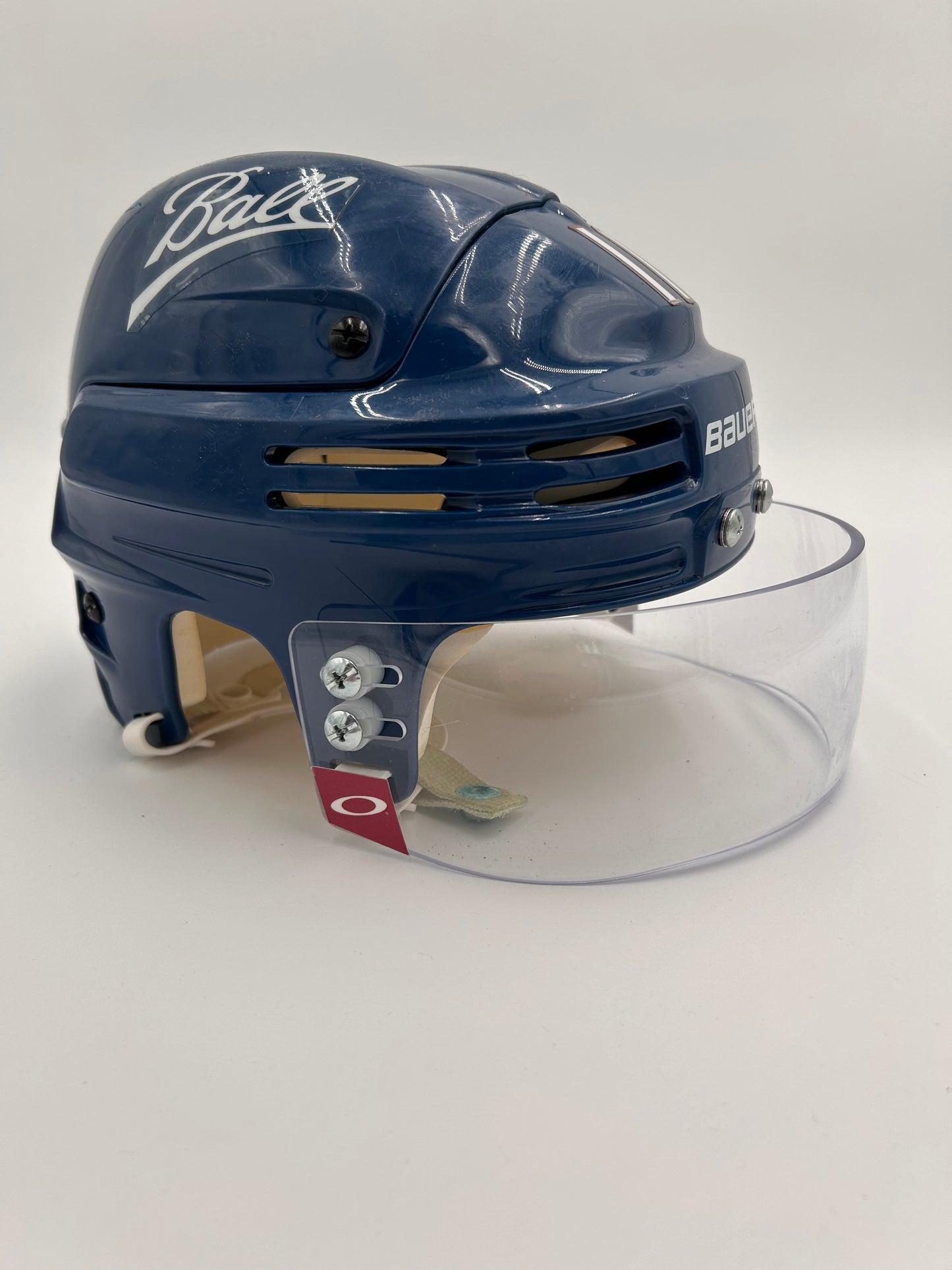 Colorado Avalanche 2021/22 Stanley Cup Finals Game Worn Away Helmets