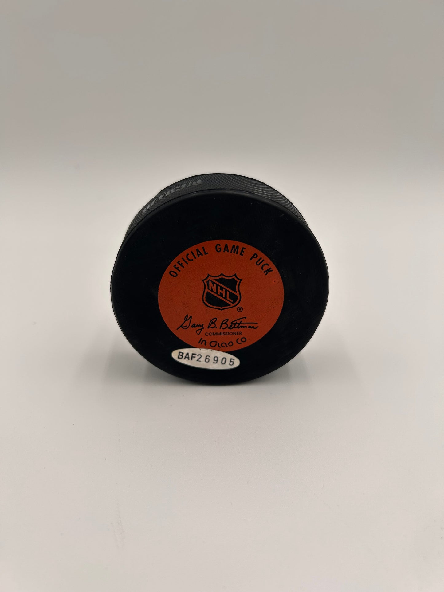 Gordie Howe Autographed NHL Puck