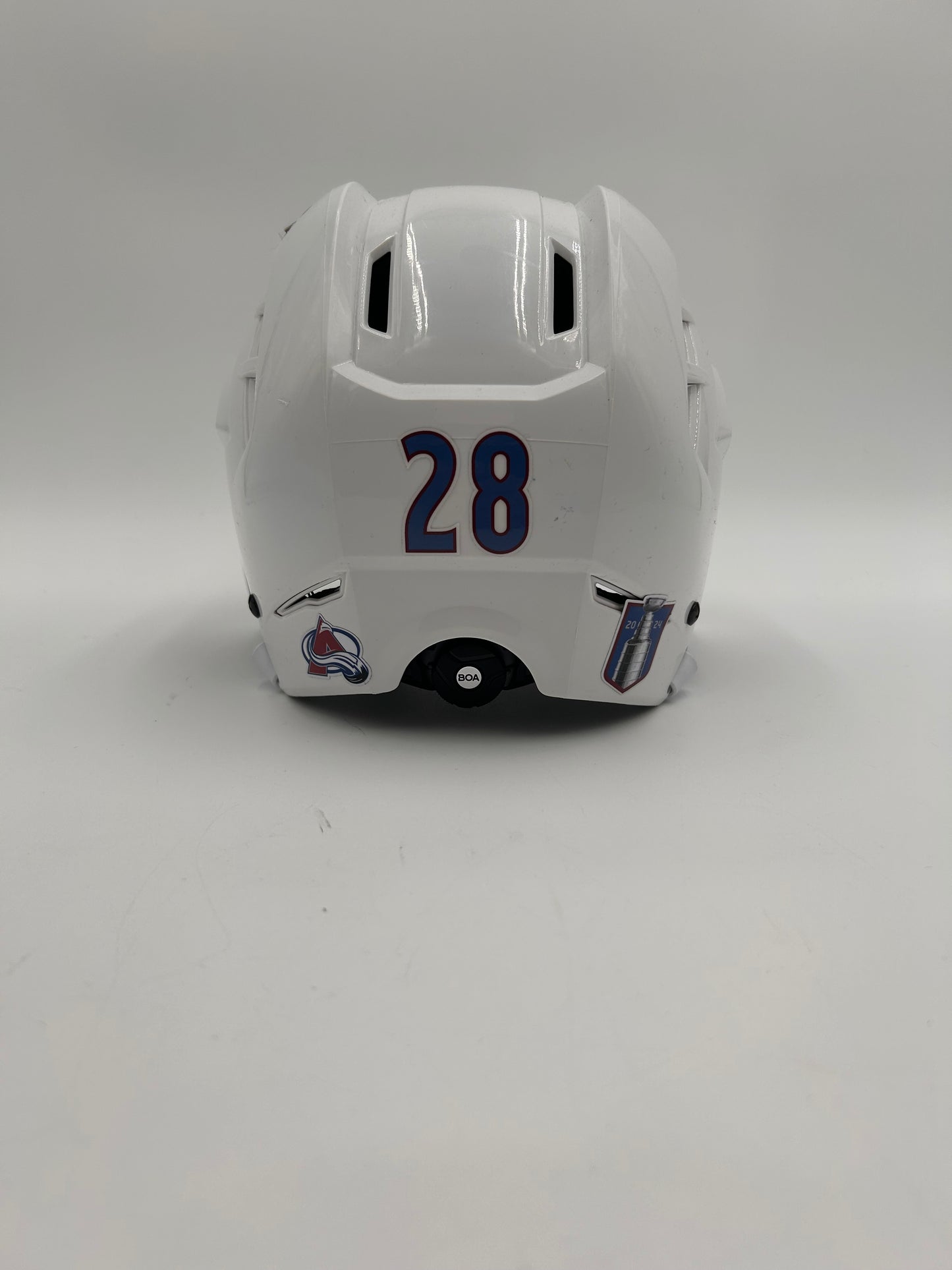 Colorado Avalanche 2023/24 Game Worn Stanley Cup Playoff Helmets