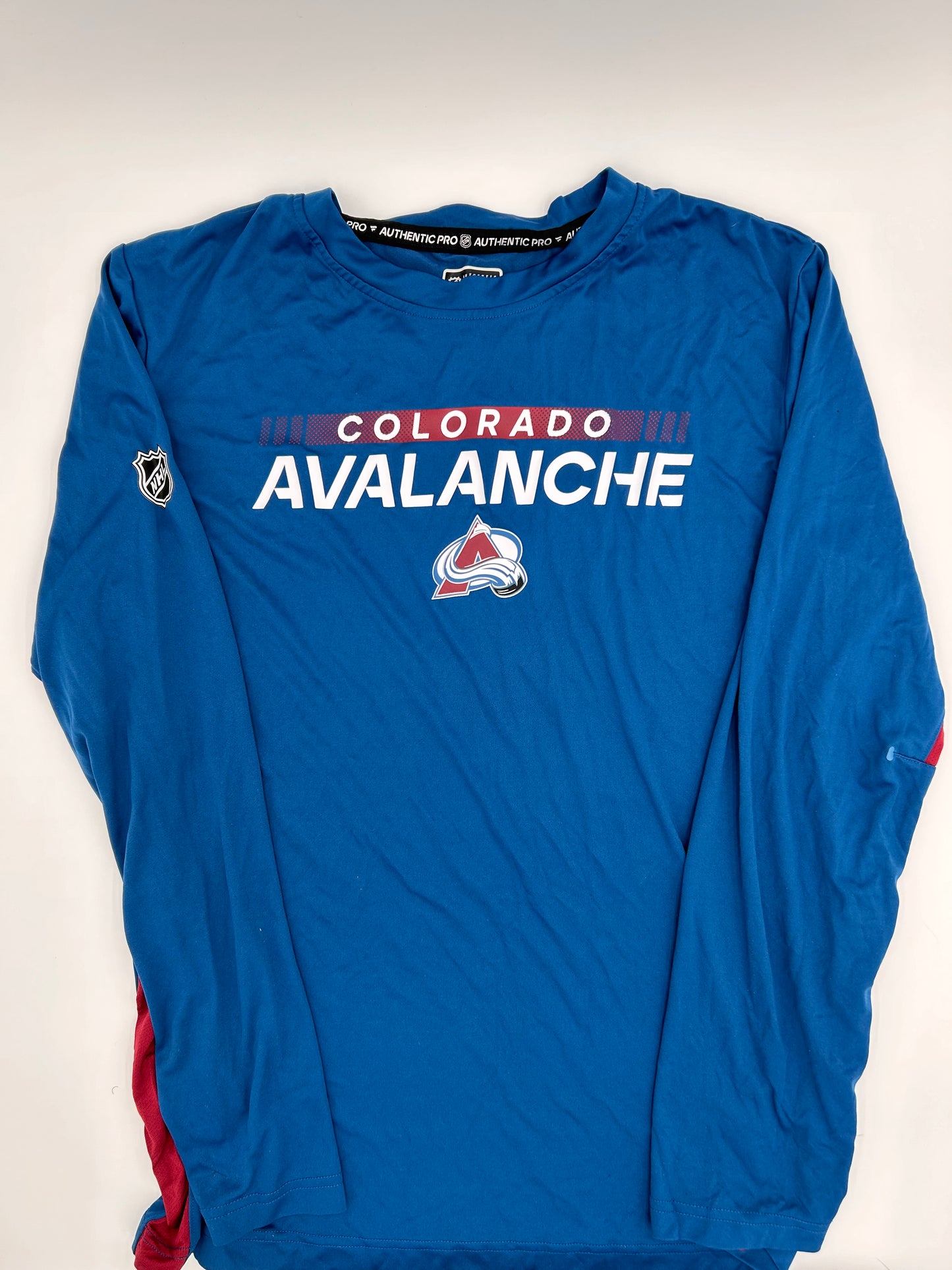 Colorado Avalanche Blue Fanatics "Camp" Long Sleeve Shirt