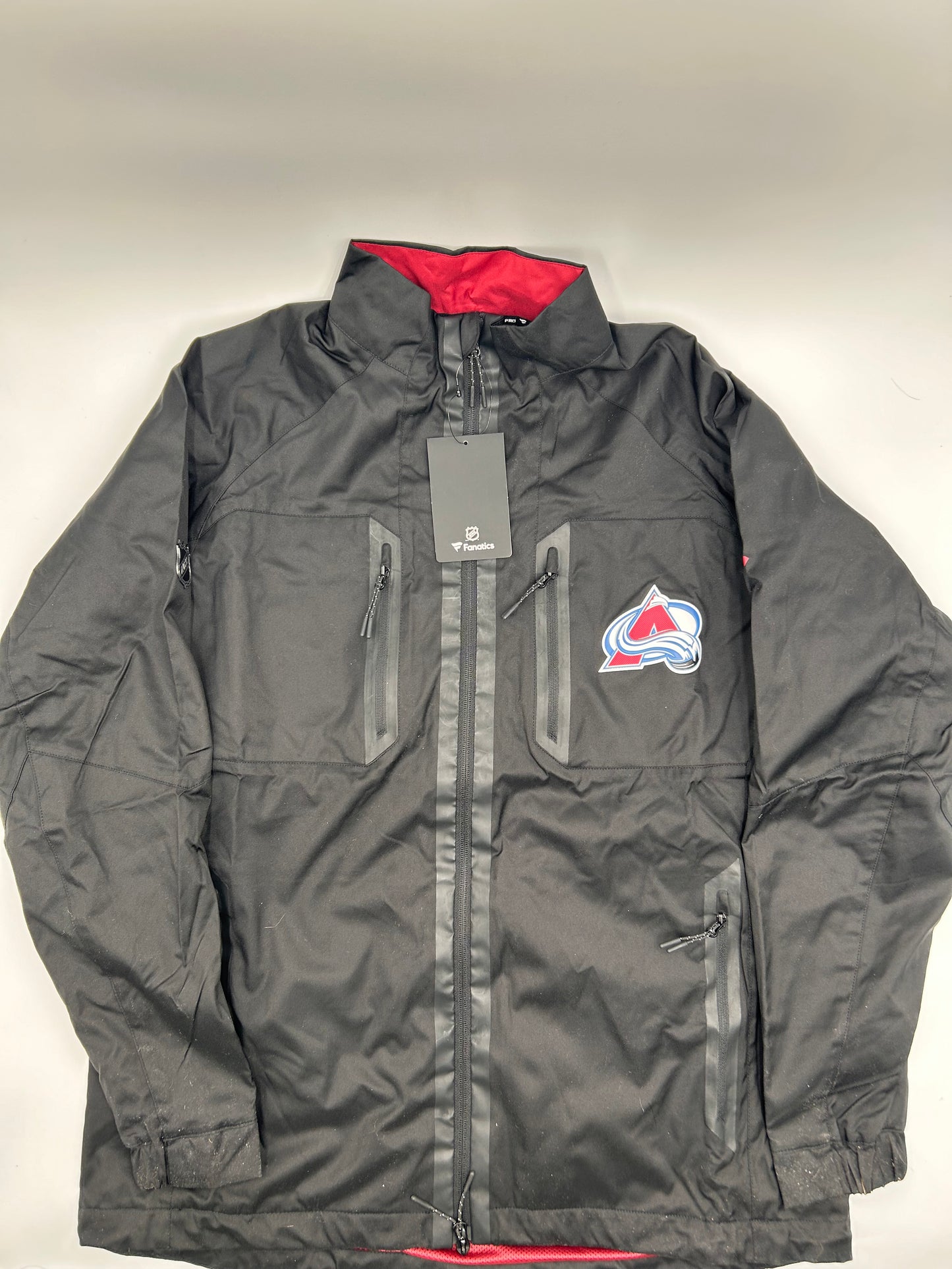 New Colorado Avalanche Black Fanatics Jacket