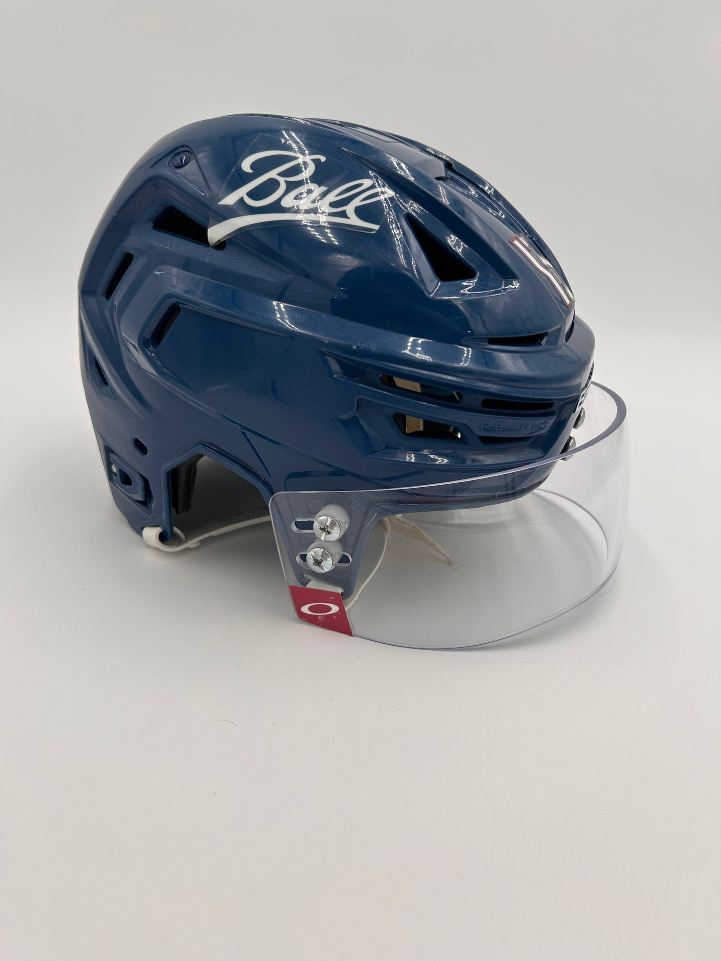 Colorado Avalanche 2021/22 Stanley Cup Finals Game Worn Away Helmets