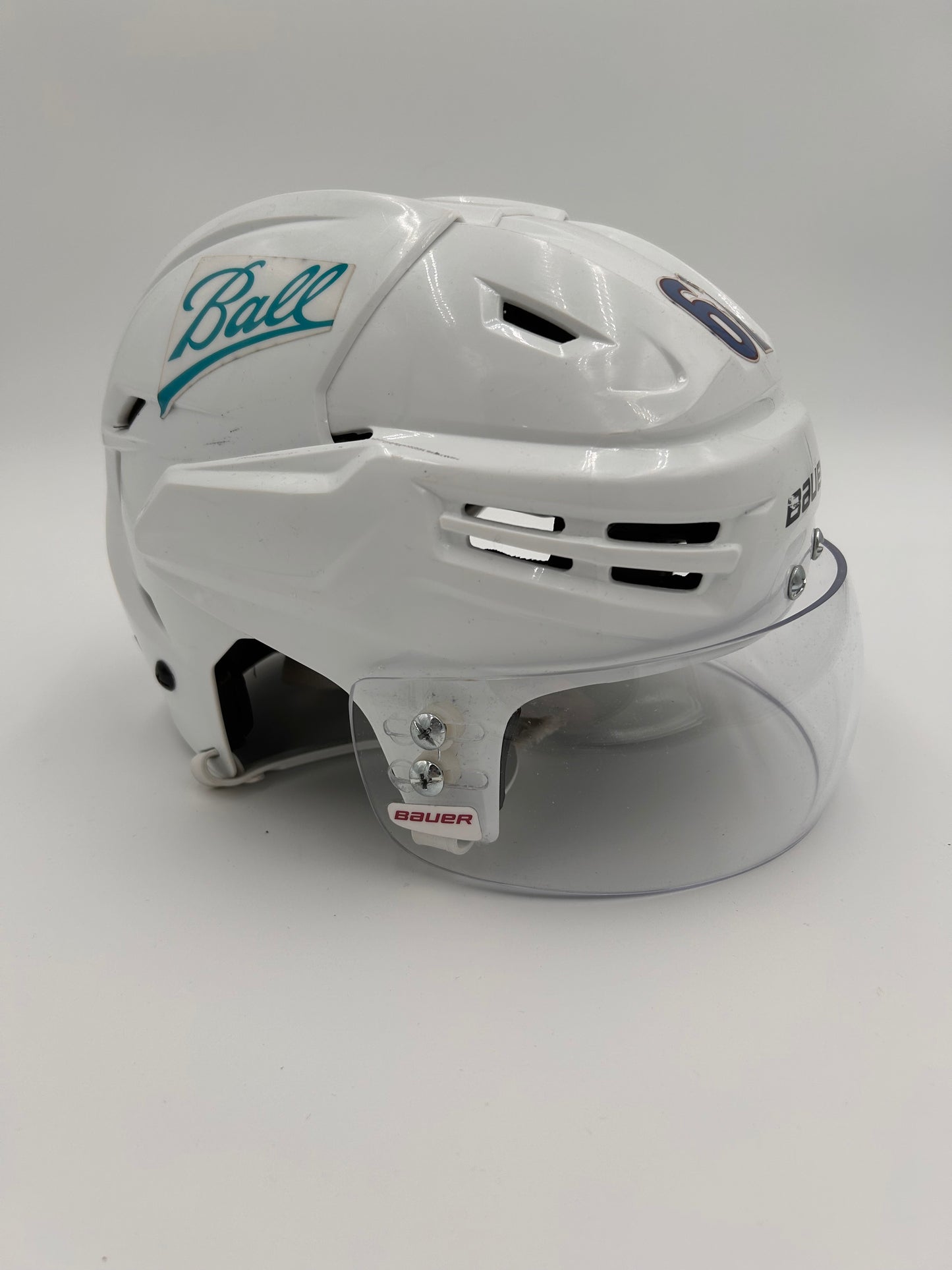 Colorado Avalanche 2021/22 Stanley Cup Finals Game Worn Away Helmets