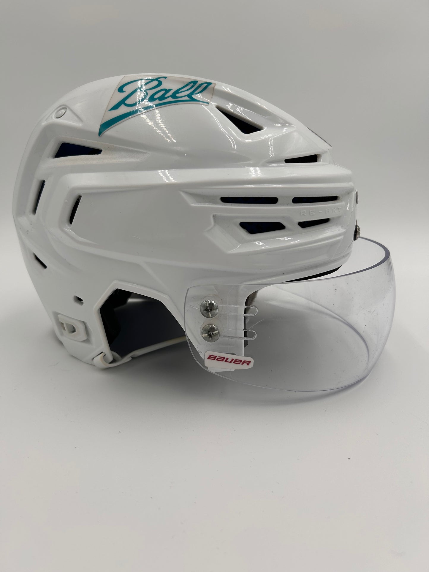 Colorado Avalanche 2021/22 Stanley Cup Finals Game Worn Away Helmets