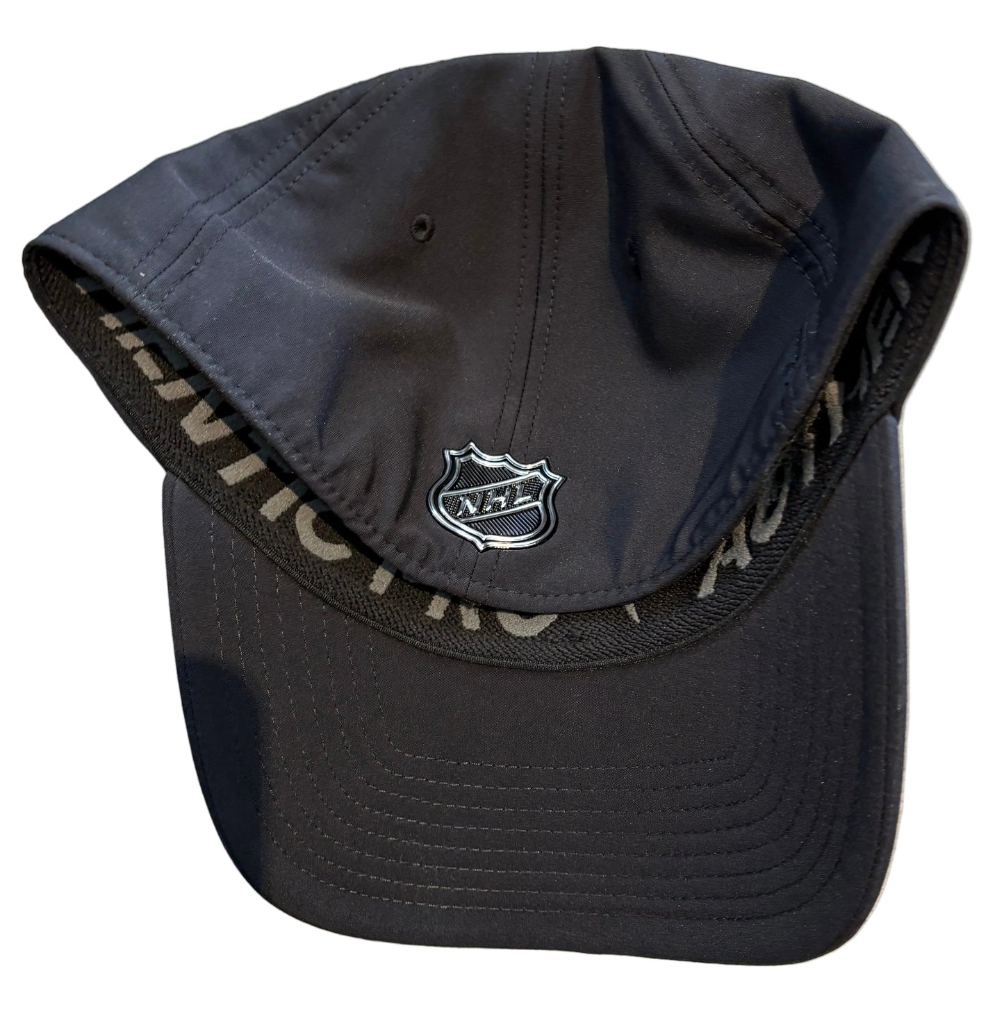 San Jose Sharks Team Issued Fanatics Black Men's Fitted Hat