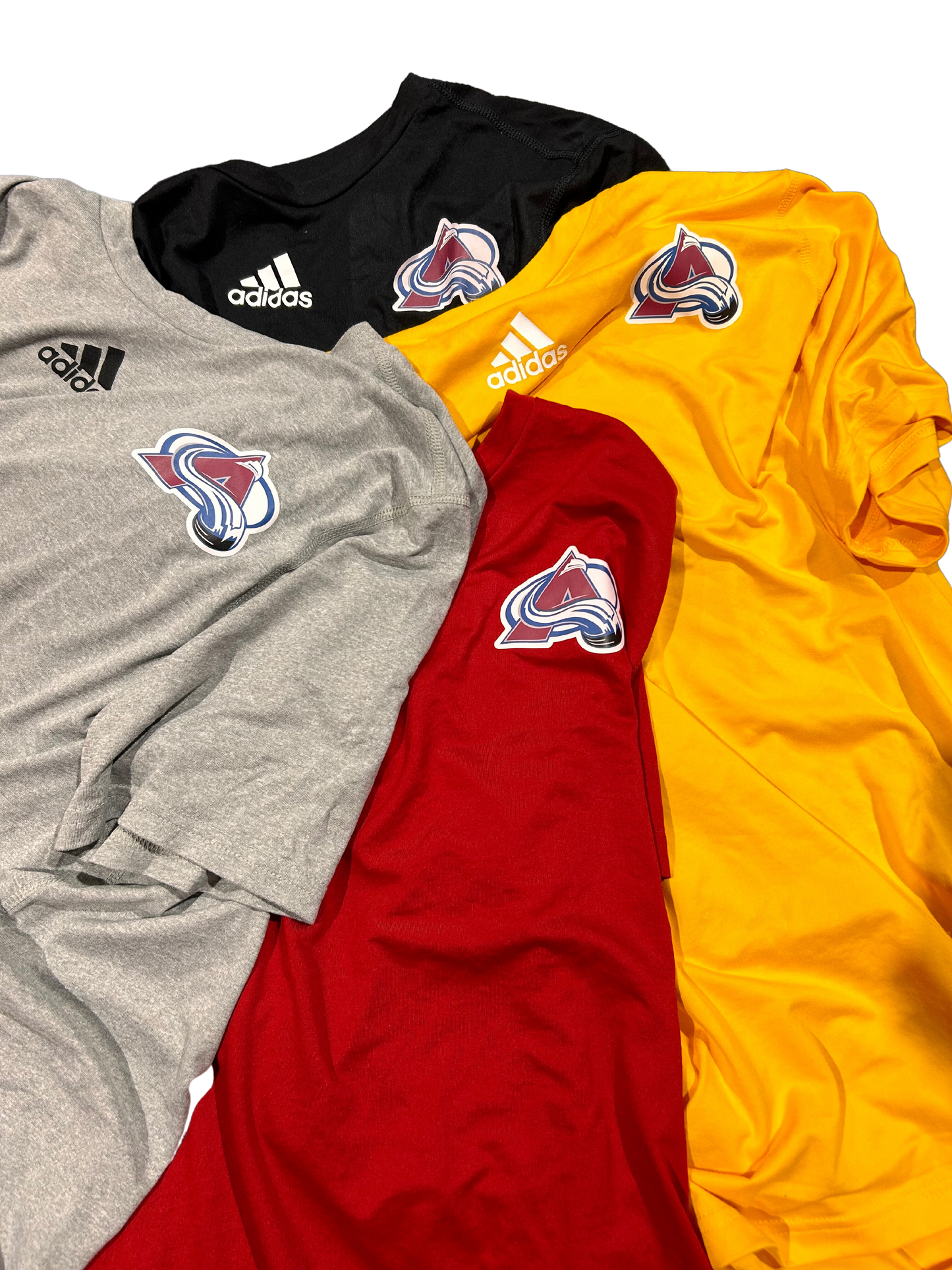 Colorado Avalanche Adidas Dry-Fit Logo Shirt